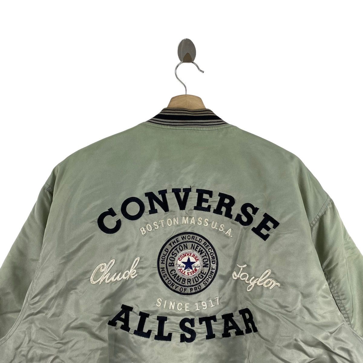 Converse CONVERSE ALL STAR Big Back Embroidered Logo Green Baseball Size US XL / EU 56 / 4 - 5 Thumbnail