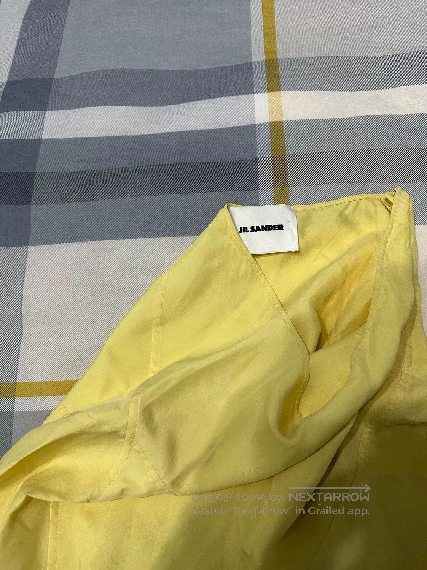 Jil Sander Jil Sander Yellow Skirt for Versatile Styling. Size 27" / US 4 / IT 40 - 4 Thumbnail