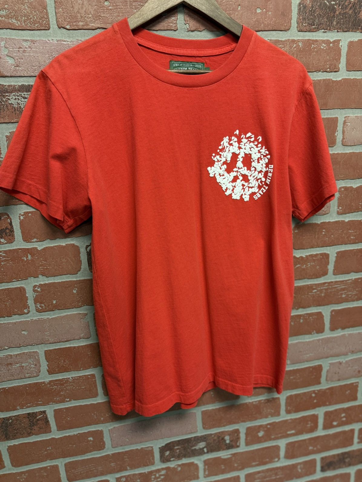 DENIM TEARS Denim Tears Short Sleeve Tee Shirt Size M Size US M / EU 48-50 / 2 - 1 Thumbnail