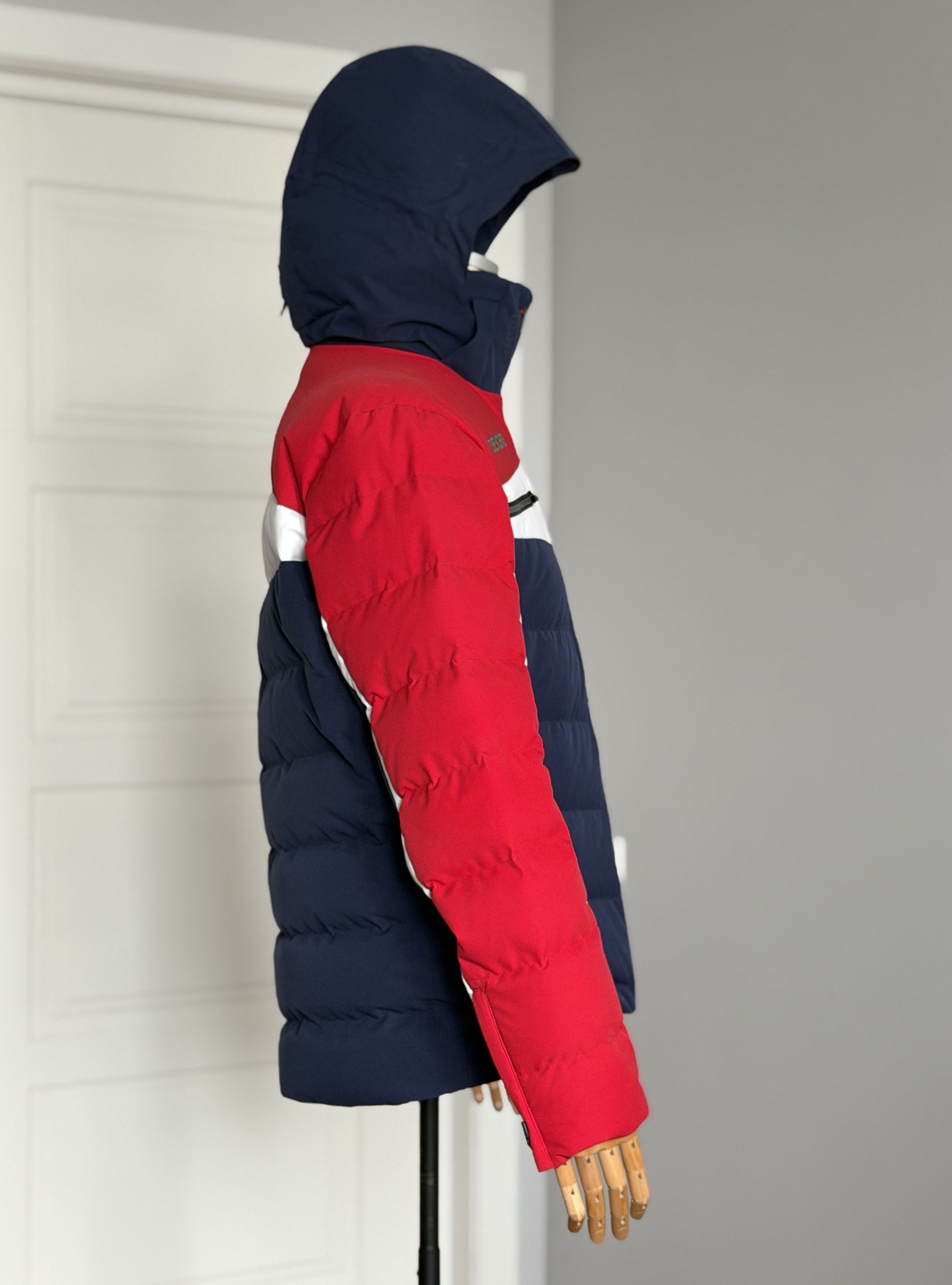 Descente DESCENTE Carter Ski Hooded Jacket Electric Red Dark Night Size US L / EU 52-54 / 3 - 9 Thumbnail