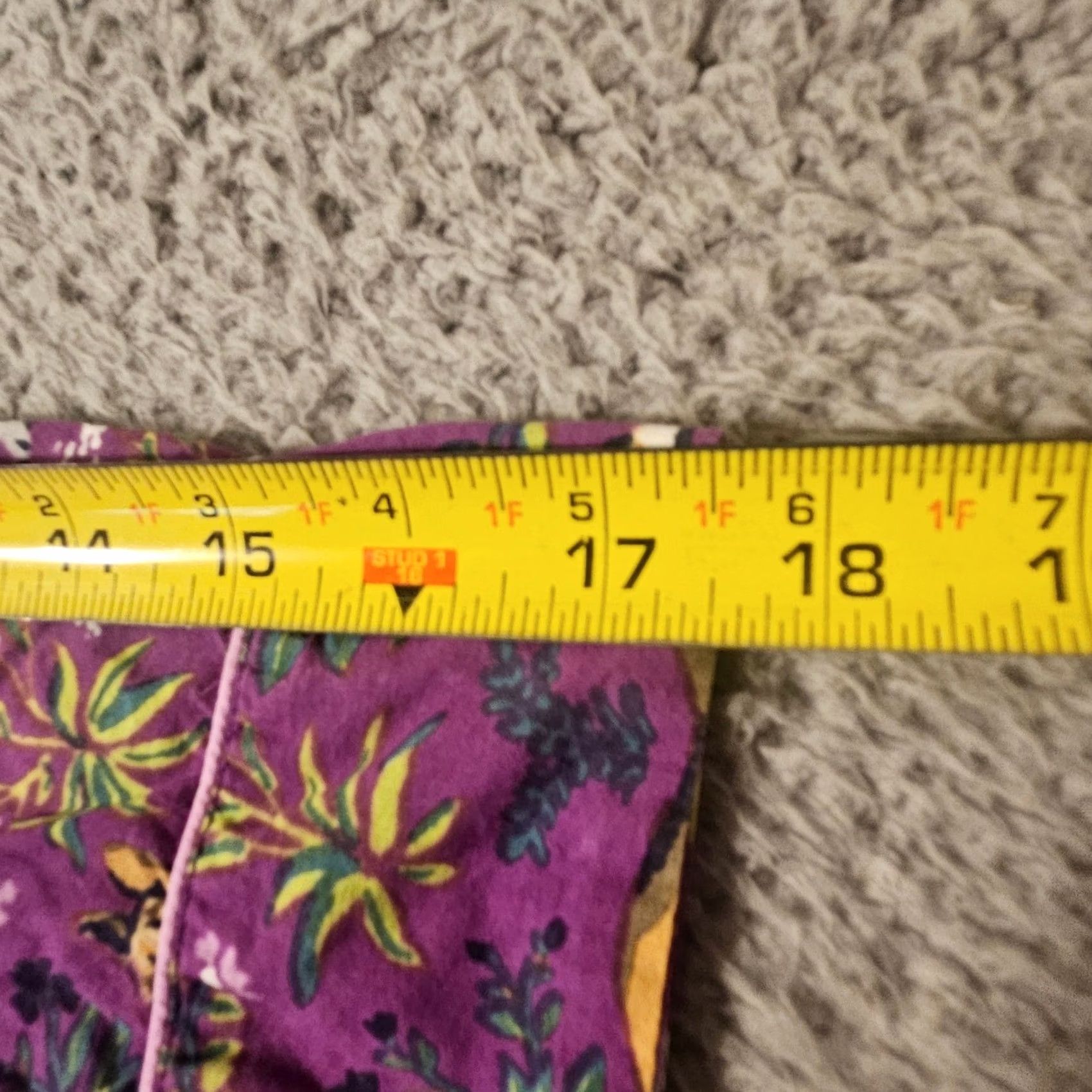 Vintage Printfresh Purple Women's Size Large Dogs Sleep Pajama Button Up Shirt Size L / US 10 / IT 46 - 7 Thumbnail