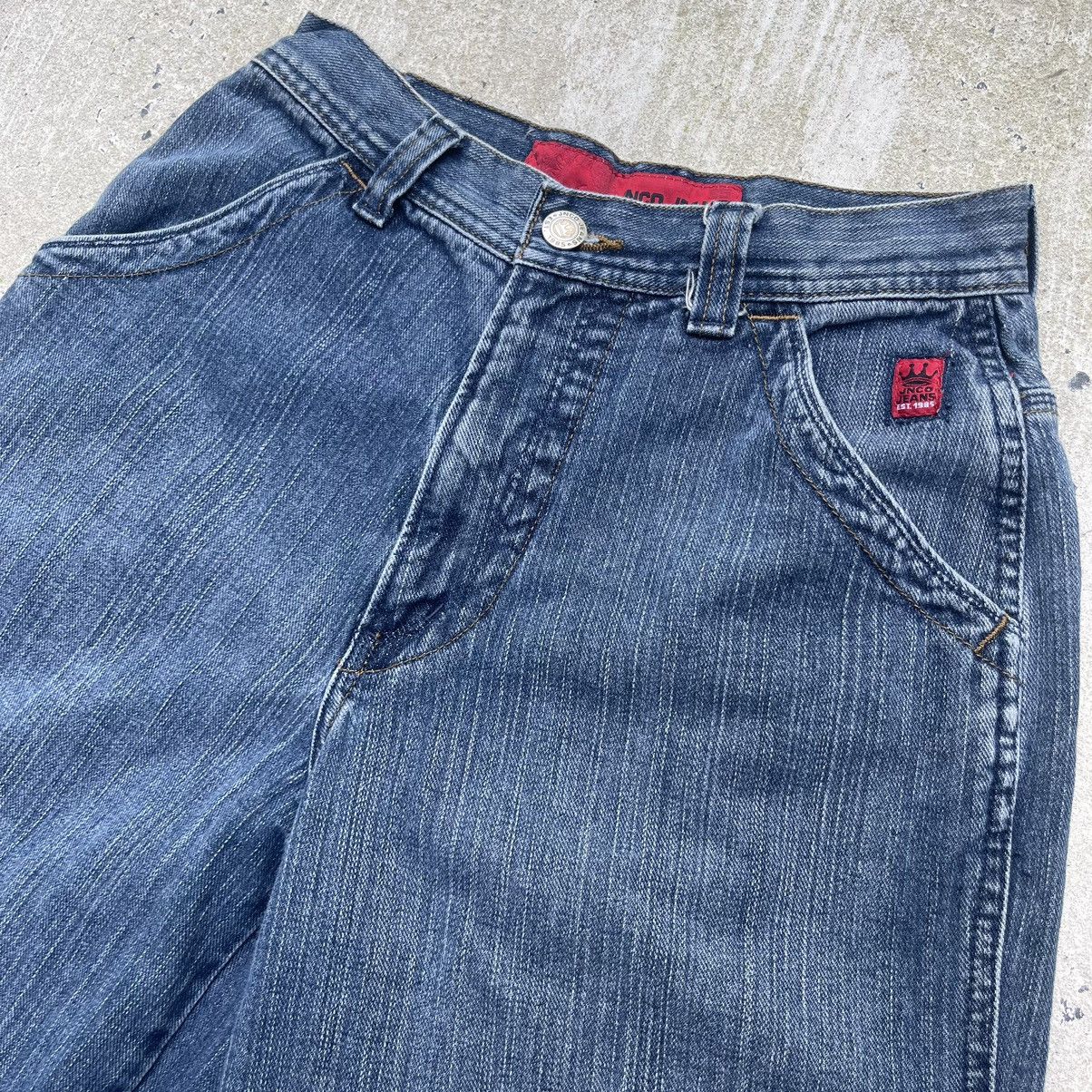 JNCO Vintage Y2k JNCO Embroidered Snake Eagle Jeans Size US 26 / EU 42 - 5 Thumbnail