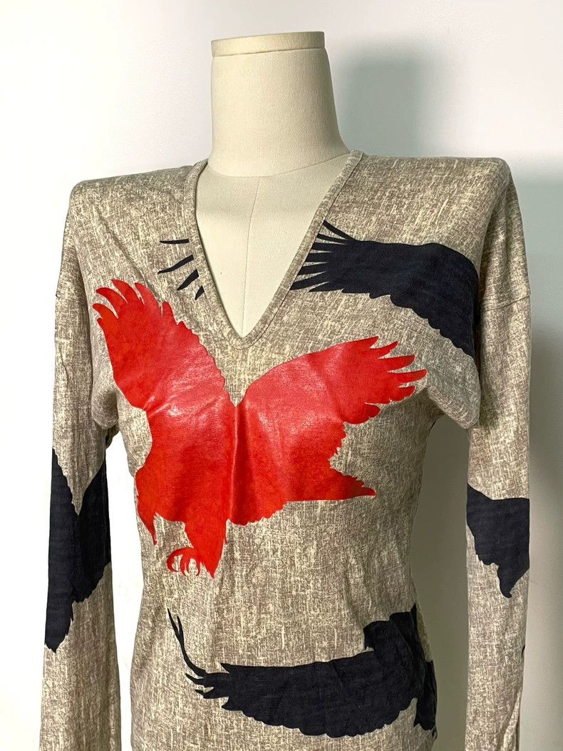Vivienne Westwood Vivienne Westwood V-neck long-sleeved top Size S / US 4 / IT 40 - 2 Thumbnail