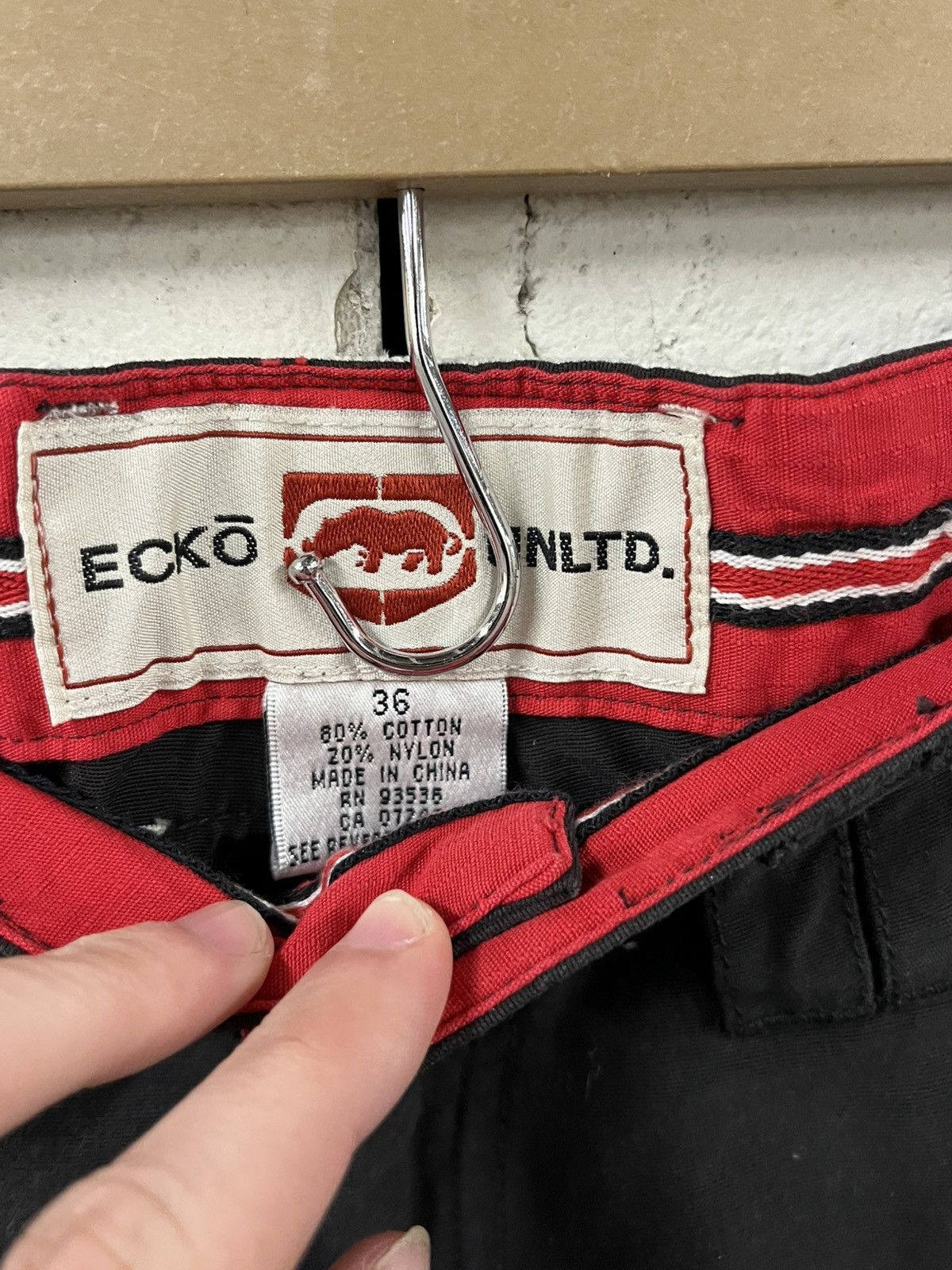 Ecko Unltd. Ecko y2k baggy fit rare rave cargo utility skater hype Size US 34 / EU 50 - 10 Thumbnail