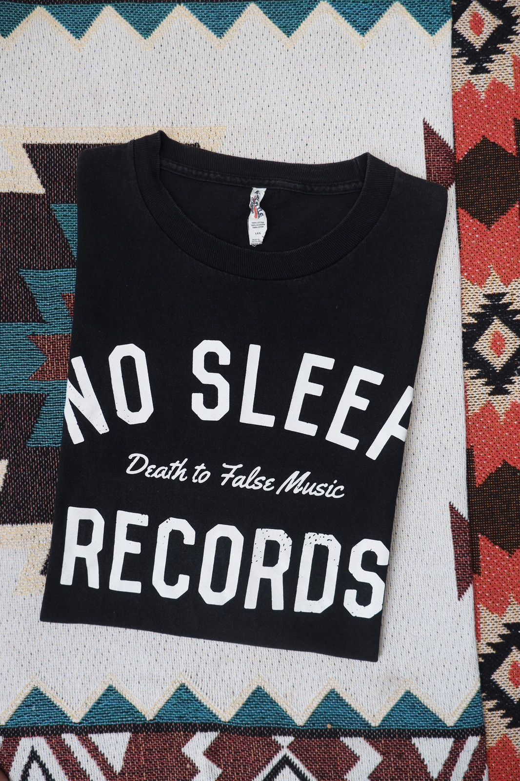 Vintage NO SLEEP RECORDS OFFICIAL MERCH Size US L / EU 52-54 / 3 - 1 Thumbnail