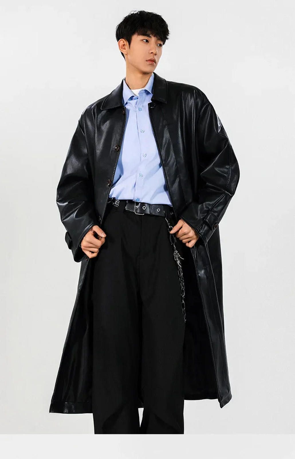 Other Faux Leather Trench Coat Size US M / EU 48-50 / 2 - 3 Thumbnail