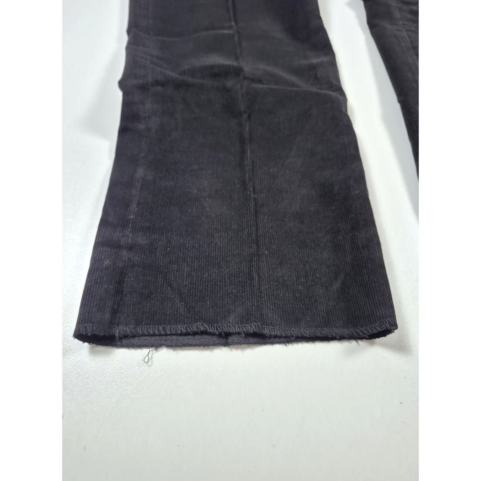 Ralph Lauren VINTAGE Lauren Ralph Lauren Pants Mens 42x36 Black Corduroy Pleated Dress Unhemmed Pants Size US 42 / EU 58 - 2 Thumbnail