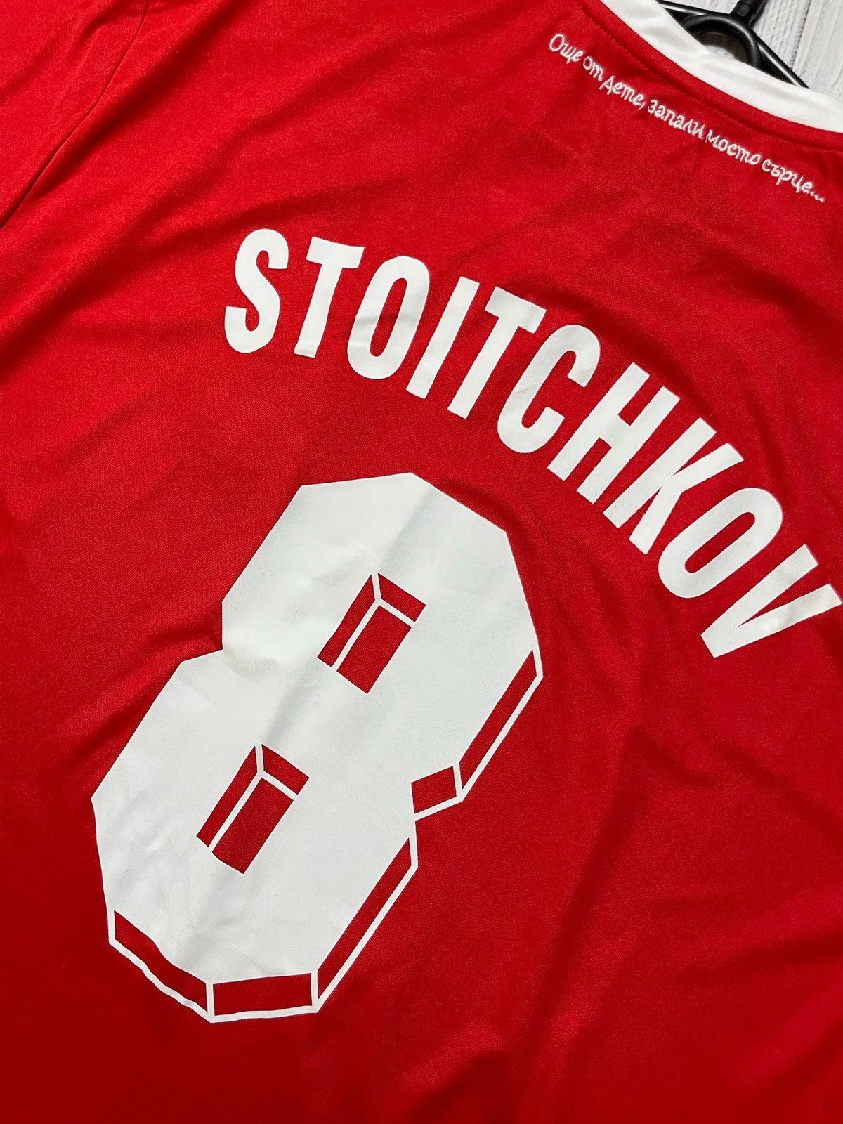 Vintage Vintage lotto soccer jersey CSKA Bulgari 8 Stoitchkov XXL Size US XXL / EU 58 / 5 - 6 Thumbnail