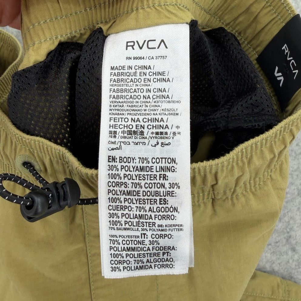 RVCA NWT RVCA Brodie 2 Hybrid Avocado Green Shorts Men's Small Size US 31 - 5 Thumbnail