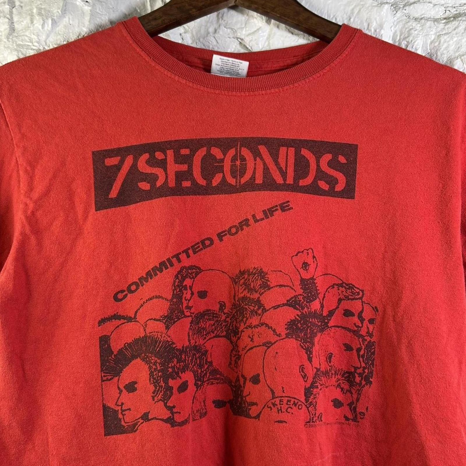 Other VTG 7 Seconds “Committed For Life” Tee Size Small Size US S / EU 44-46 / 1 - 2 Thumbnail