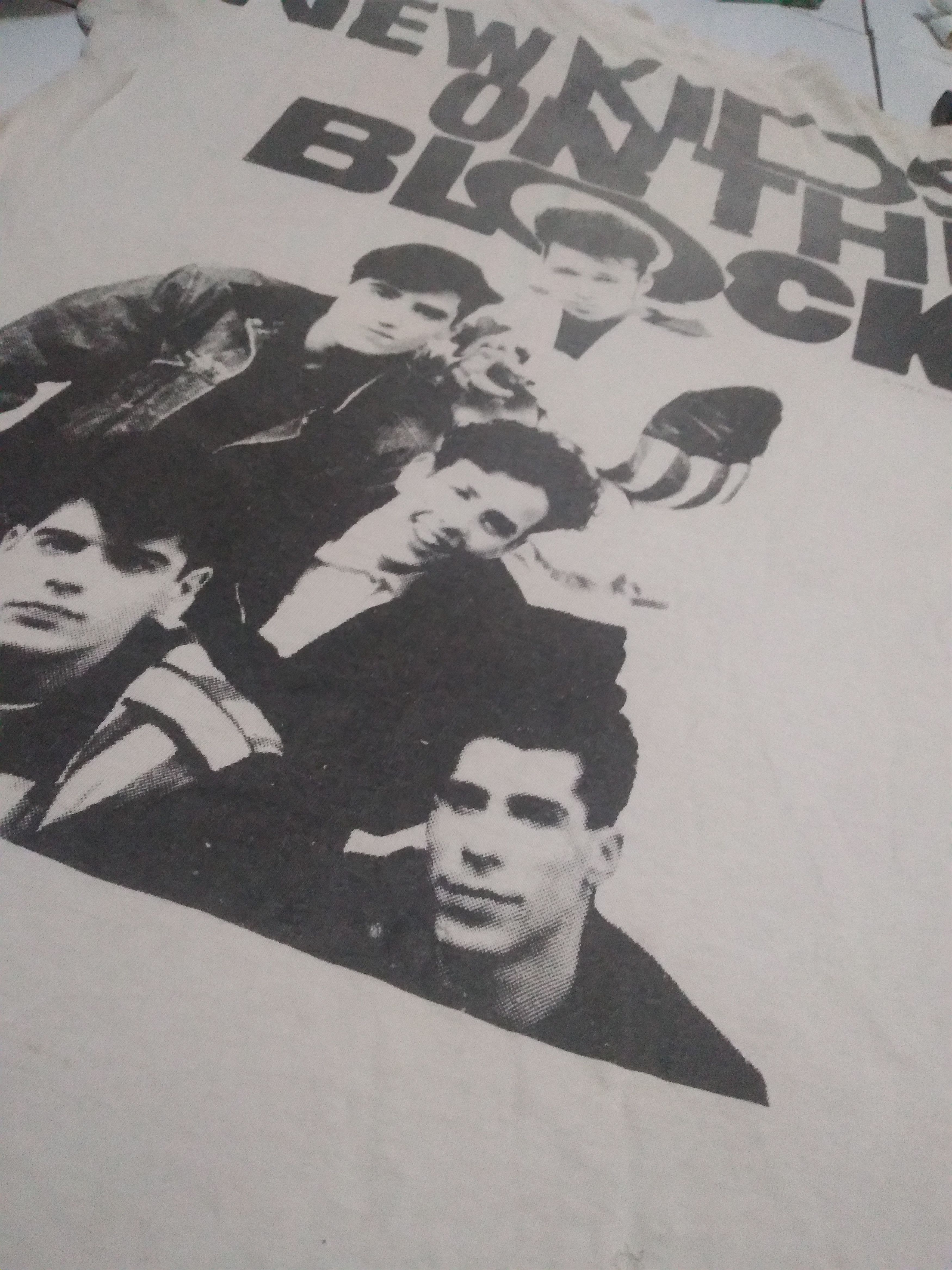 Band Tees × New Kids On The Block × Vintage Vintage 1989 NEW KIDS ON THE BLOCK SHIRT TEE Size US L / EU 52-54 / 3 - 1 Thumbnail