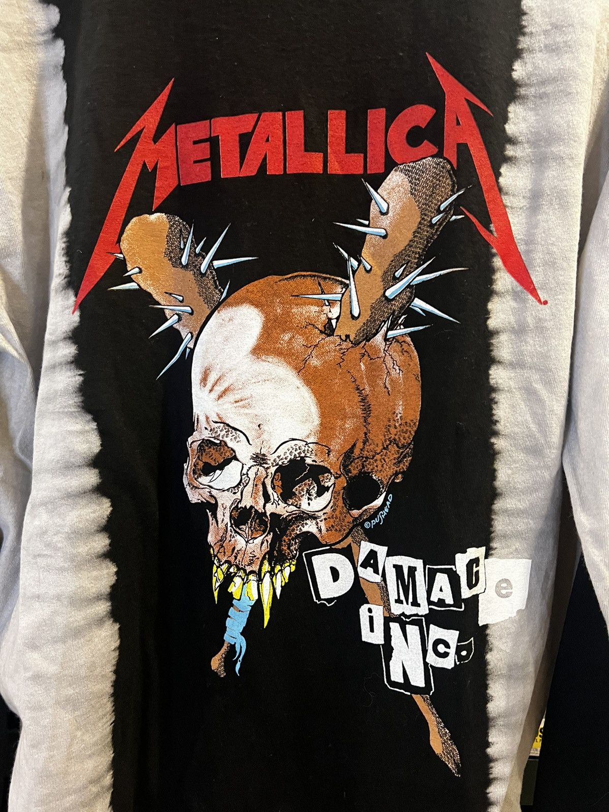 Metallica Metallica Damage Inc Pushead Long Sleeve Size US M / EU 48-50 / 2 - 2 Thumbnail