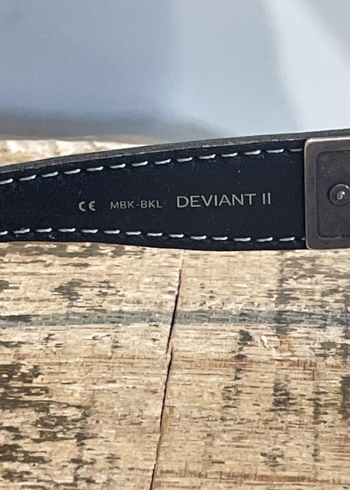 Chrome Hearts Chrome Hearts Deviant II Black Leather Temples Rare Size ONE SIZE - 7 Thumbnail