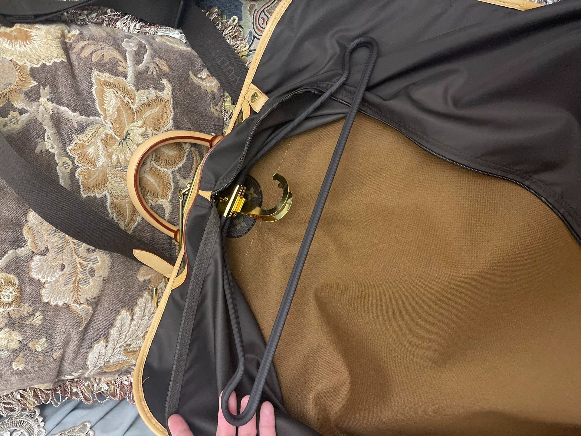 Louis Vuitton LV Monogram Full Print Jacket + Dust Bag Size ONE SIZE - 8 Thumbnail