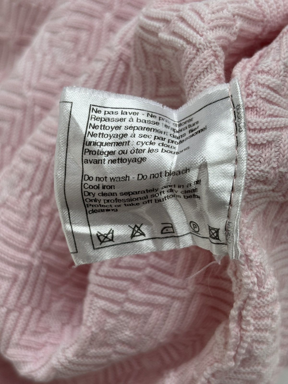 Light Pink Knit Top