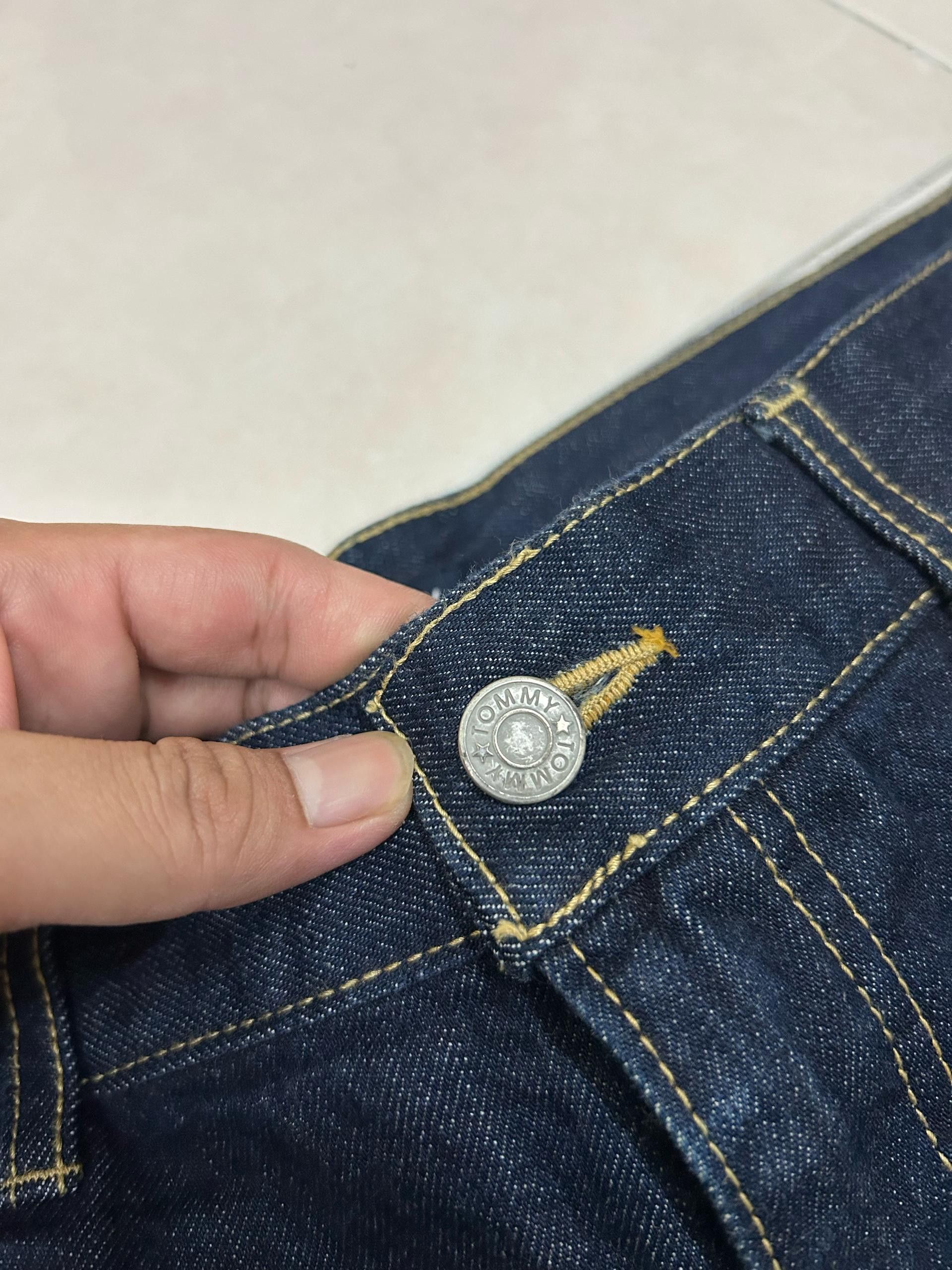 Tommy Hilfiger 💥Rare💥 Evisu Inspired Tommy N.Y.C Denim Size US 37 - 10 Thumbnail