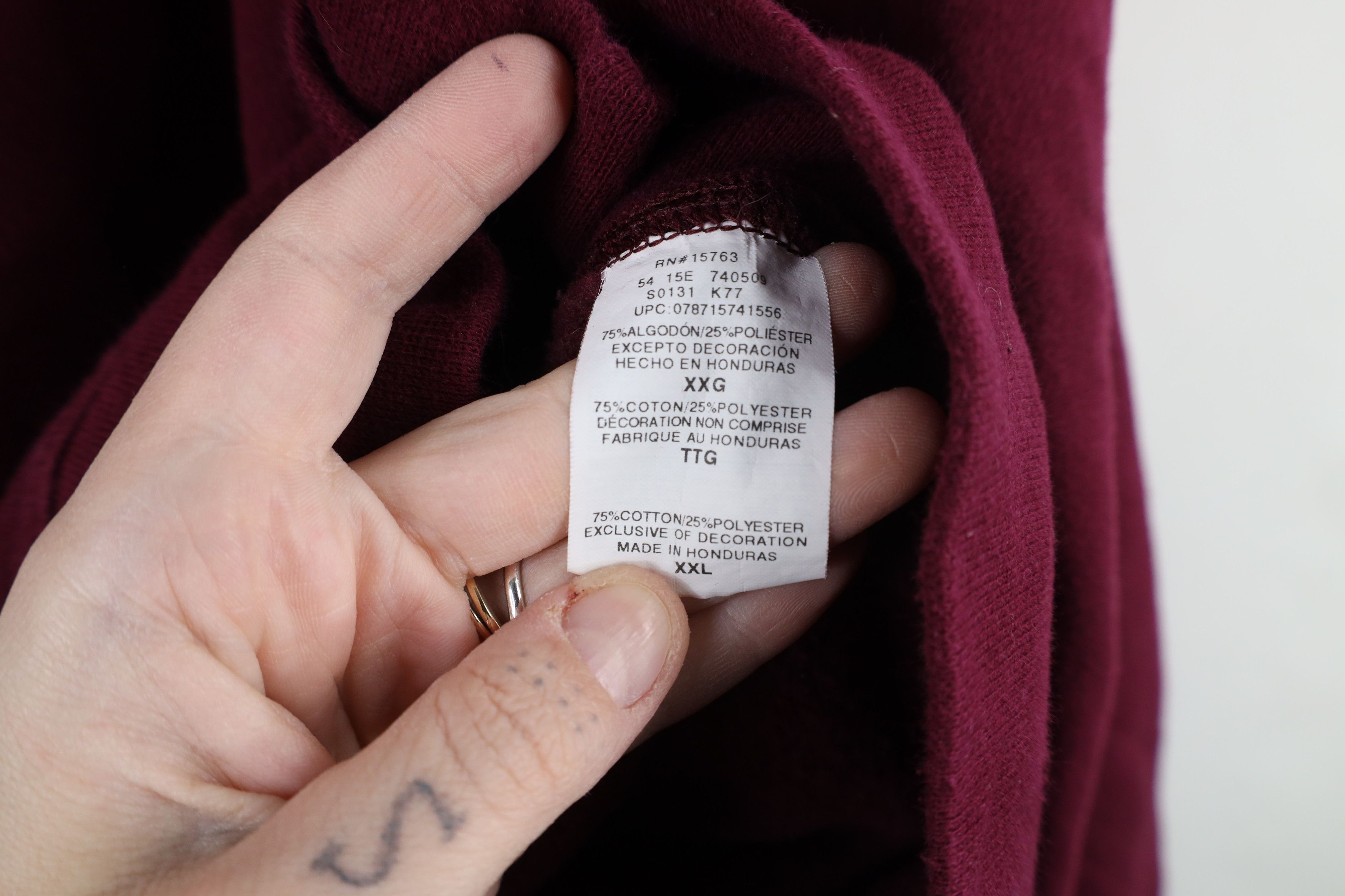 Champion × Vintage Vintage Champion Boxy Fit Monochrome Crewneck Sweatshirt Size US XXL / EU 58 / 5 - 7 Thumbnail