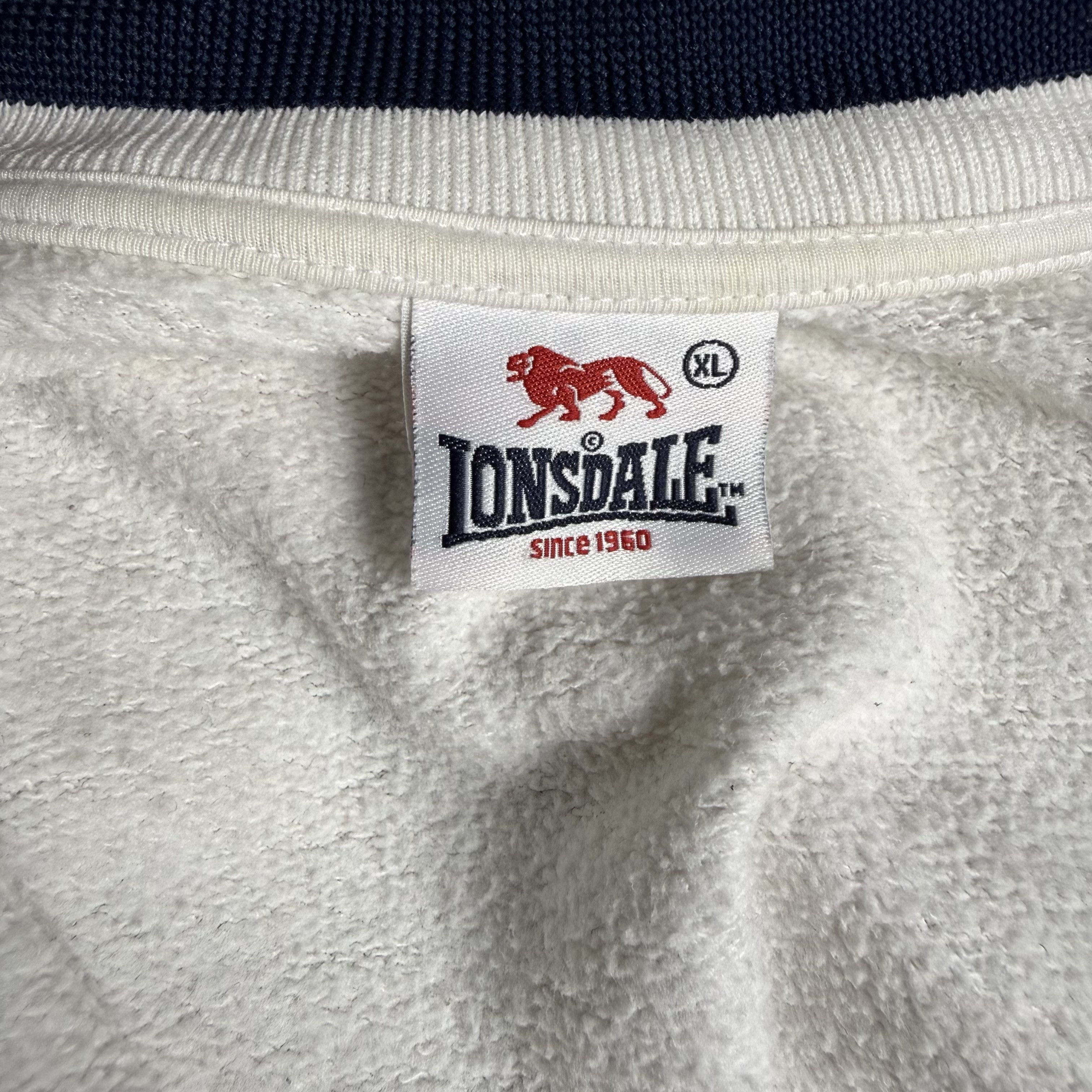Lonsdale 🔥RARE🔥Vintage Lonsdale London Union Jack Full Zip Sweater Size US XL / EU 56 / 4 - 8 Thumbnail