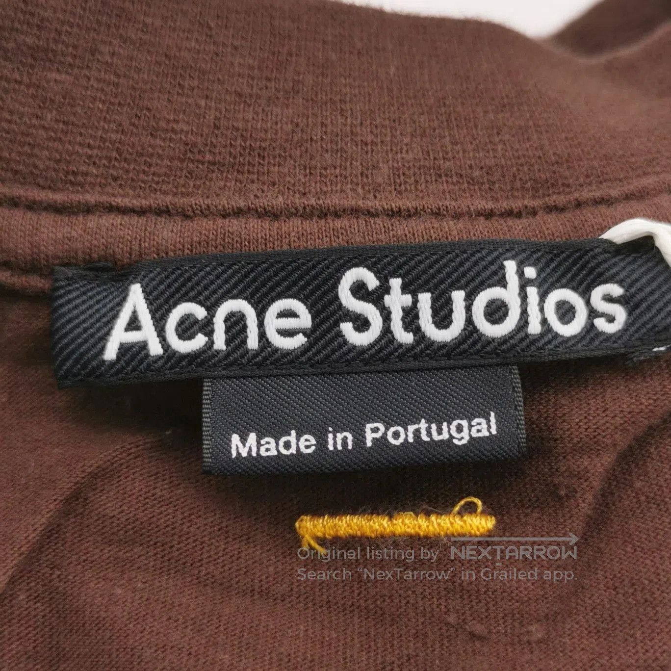 Acne Studios Acne Studios S Cotton Bach Portrait Crew Neck Tee. Size US S / EU 44-46 / 1 - 5 Thumbnail