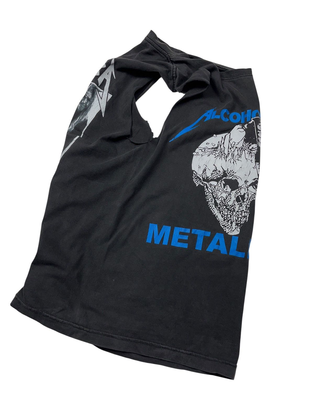 Metallica Vintage Metallica Alcoholica Trashed Tank Top Shirt 90s Rare Size US M / EU 48-50 / 2 - 9 Thumbnail