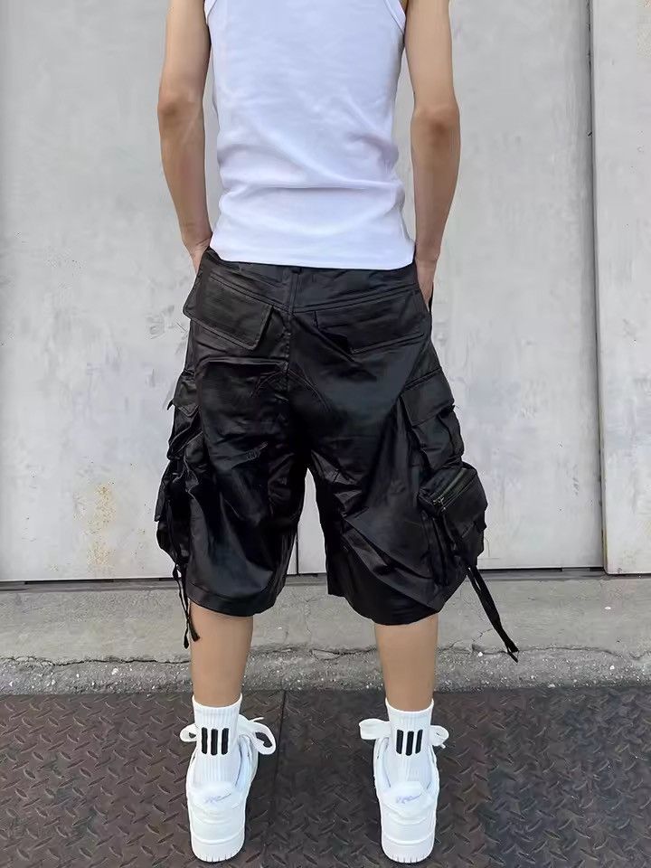 Other Streetwear Baggy Designer Black Loose Waterproof Shorts Size US 30 / EU 46 - 5 Thumbnail