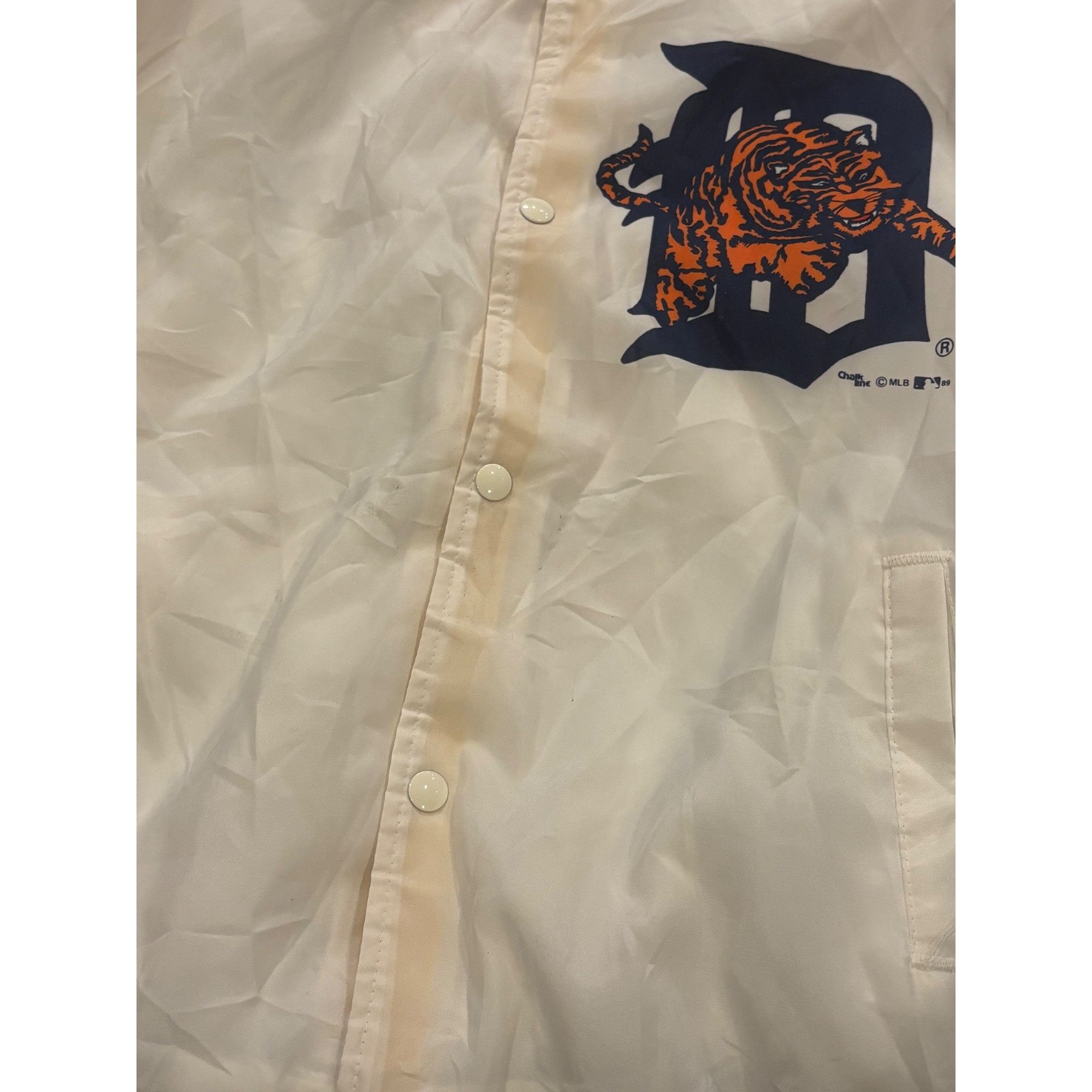 Chalk Line Vintage 1989 Rare Chalk Line Detroit Tigers MLB Fanimation J Size US XL / EU 56 / 4 - 6 Thumbnail