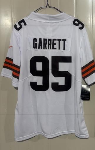 NFL Cleveland Browns #95 Garrett Jersey White Size US XL / EU 56 / 4 - 1 Thumbnail