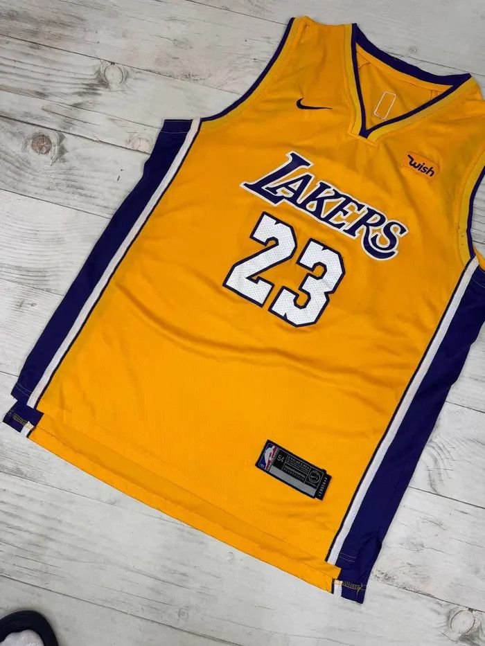 Nike Nike Los Angeles Lakers James #23 NBA Jersey Basketball Size US L / EU 52-54 / 3 - 3 Thumbnail