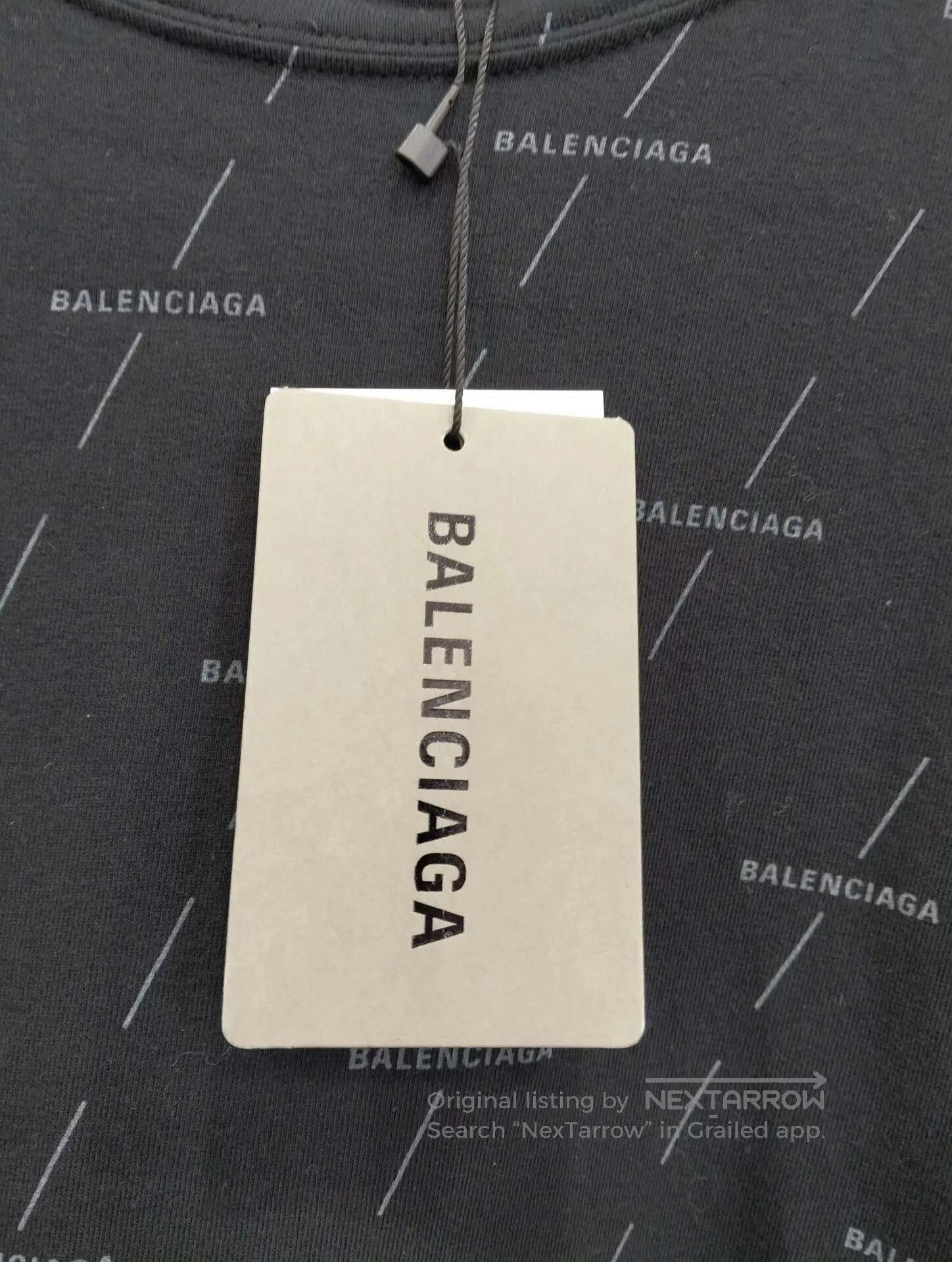 Balenciaga balenciaga black oversized graphic t-shirt. Size US M / EU 48-50 / 2 - 3 Thumbnail