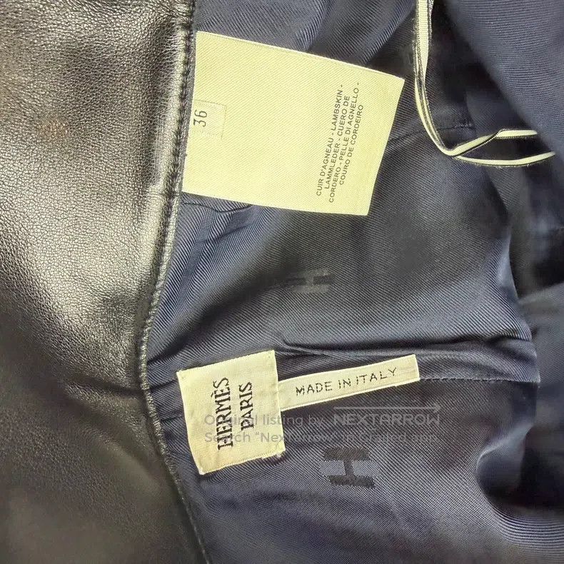 Hermes Hermes Sheepskin Short Skirt Size 24" / US 00 / IT 34 - 8 Thumbnail