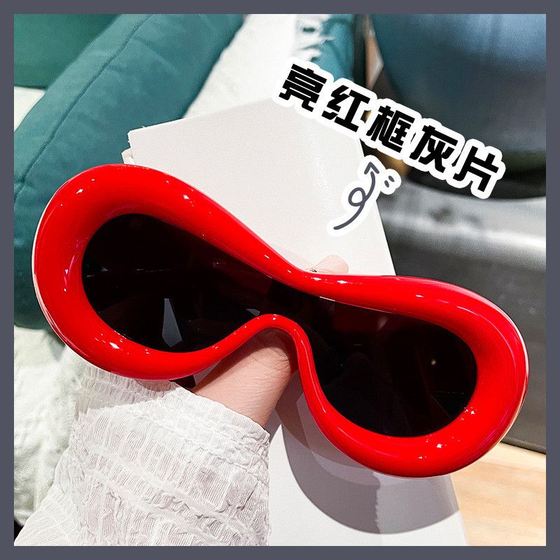 VIBE Punk Street ins style custom avant-garde sunglasses Size ONE SIZE - 4 Thumbnail