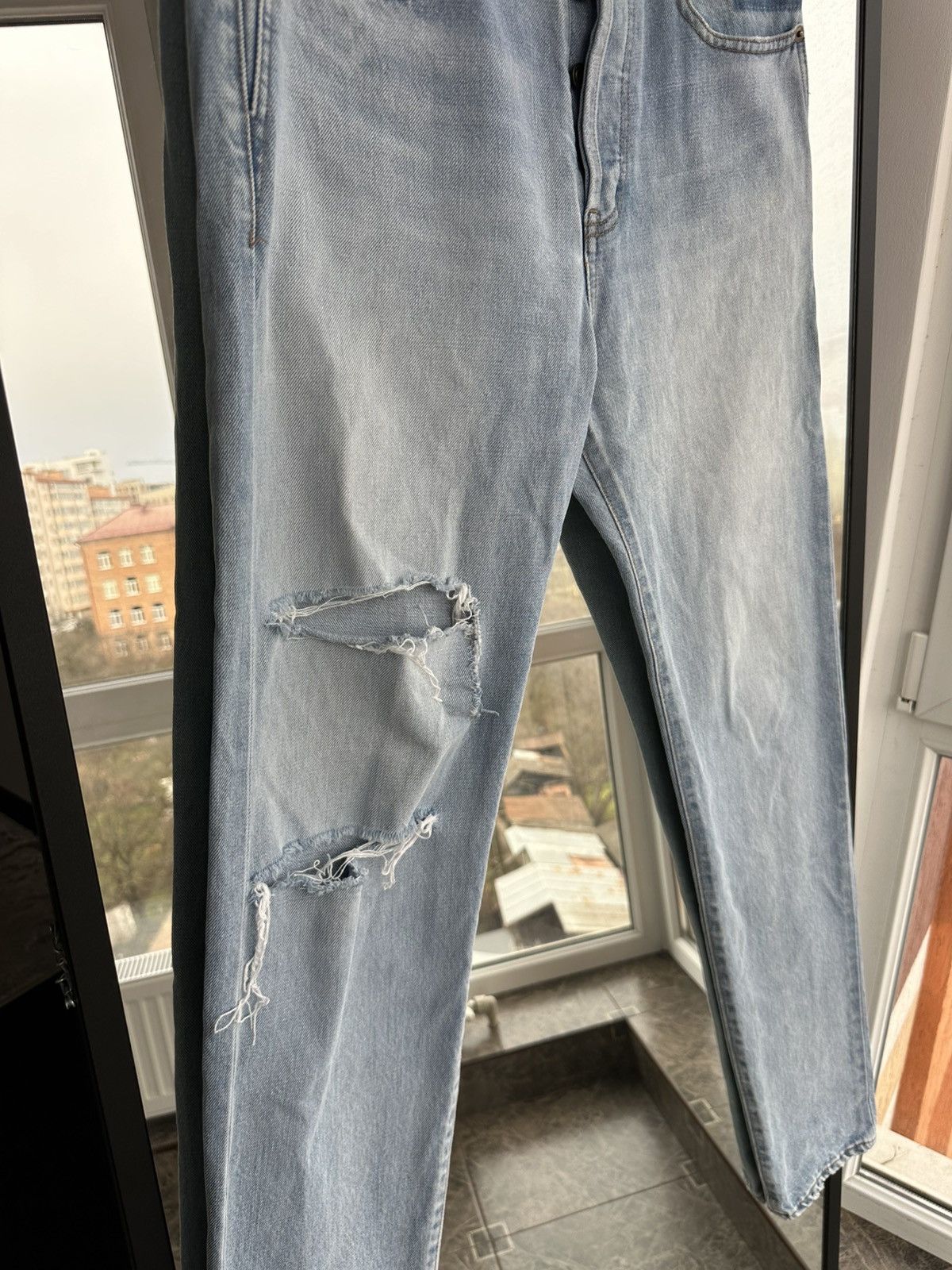 Saint Laurent Paris Saint Laurent Paris Made in Japan Men’s Blue Jeans Sz 31 Size US 31 - 5 Thumbnail
