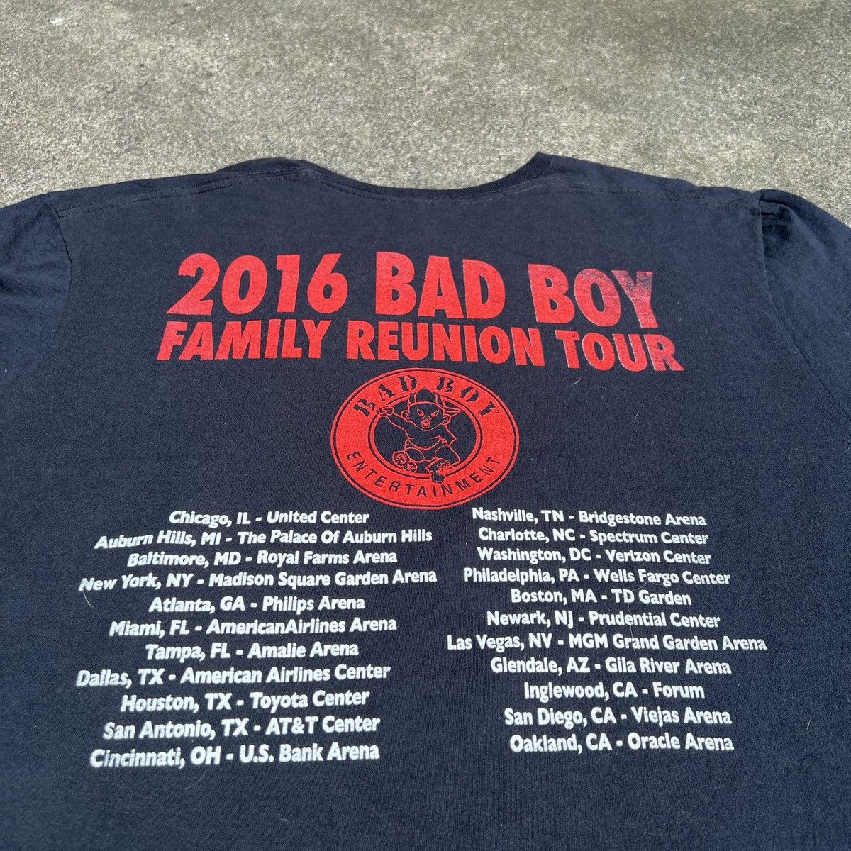 Other Bad Boy Family Reunion Tour Hiphop Rap Promo Tee XL Size US XL / EU 56 / 4 - 5 Thumbnail