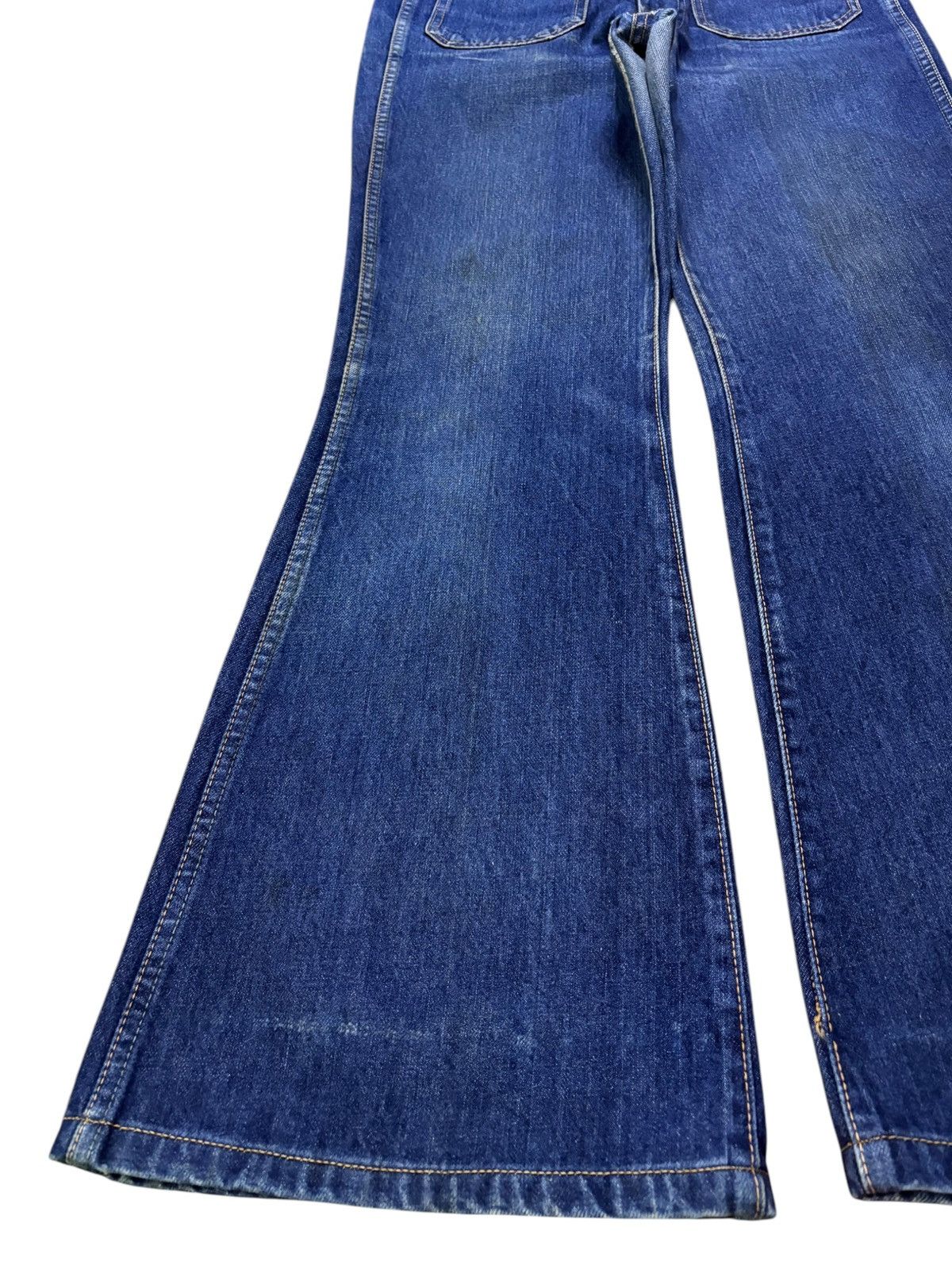Japanese Brand Vintage Japanese Brand Bushpant Mud Wash Flare Jeans Size US 30 / EU 46 - 6 Thumbnail