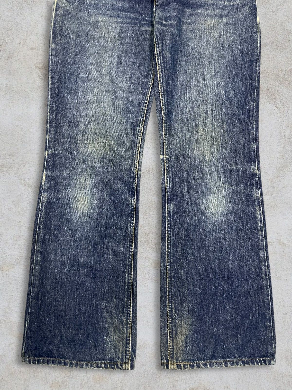 POST ARCHIVE FACTION (PAF) Vintage Miss Lee Riders Distressed Loose Fit Wide Leg Jeans Size 29" - 9 Thumbnail