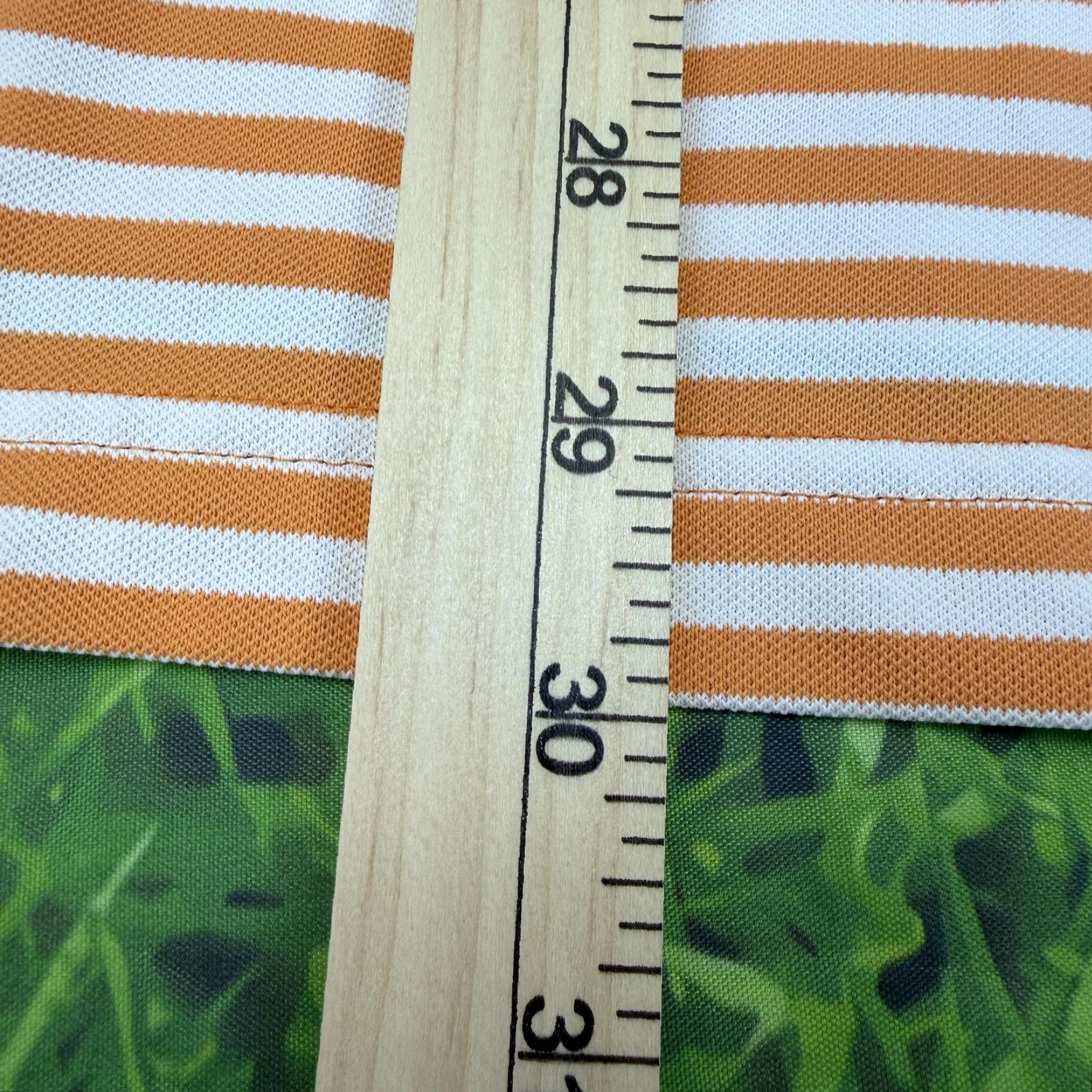 Peter Millar Peter Millar Polo Shirt Mens XL Orange Striped Summer Comfort Golf Performance Short Sleeve Lightweight Moisture Wicking Collared Casual Activewear Size US XL / EU 56 / 4 - 7 Thumbnail