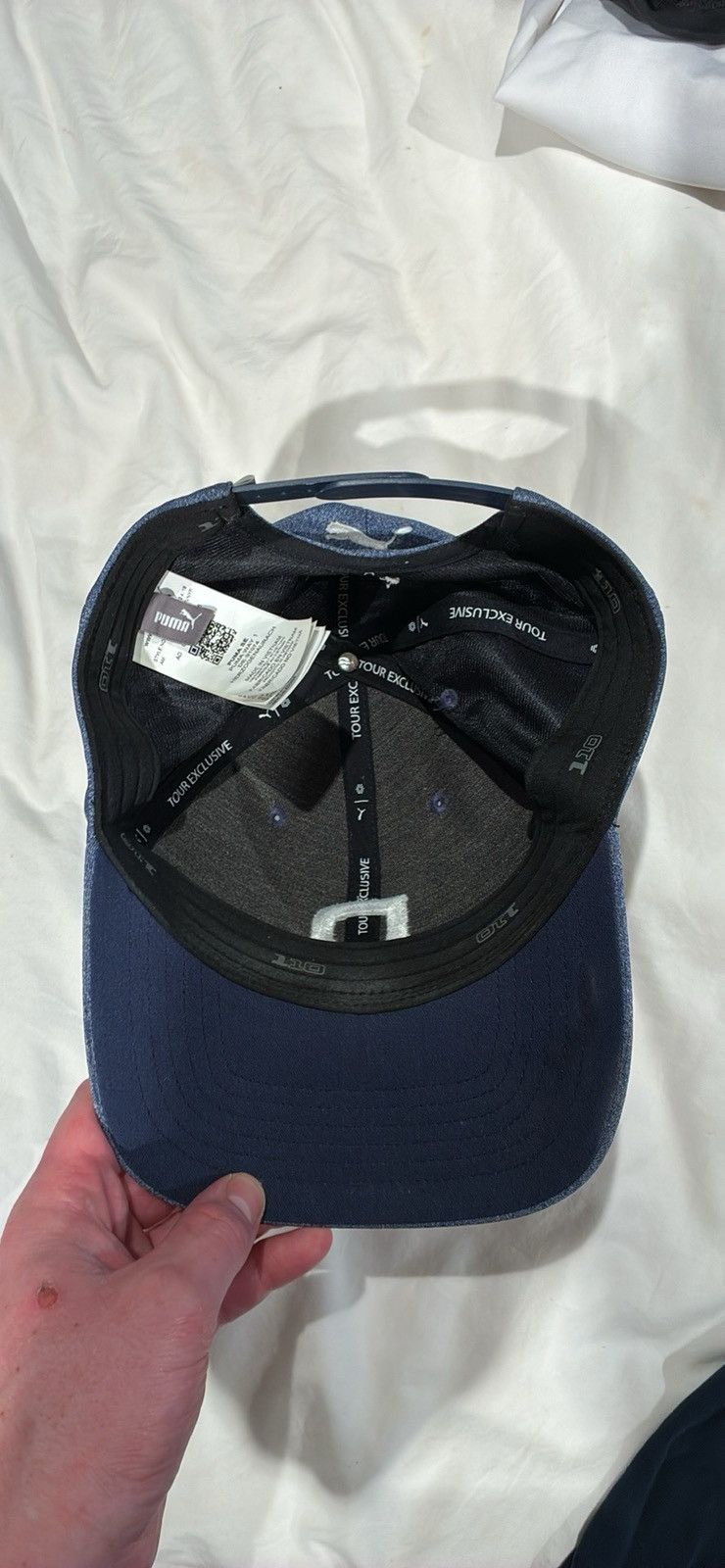 Puma Blue/White “P” Hat / Cap Size ONE SIZE - 3 Thumbnail