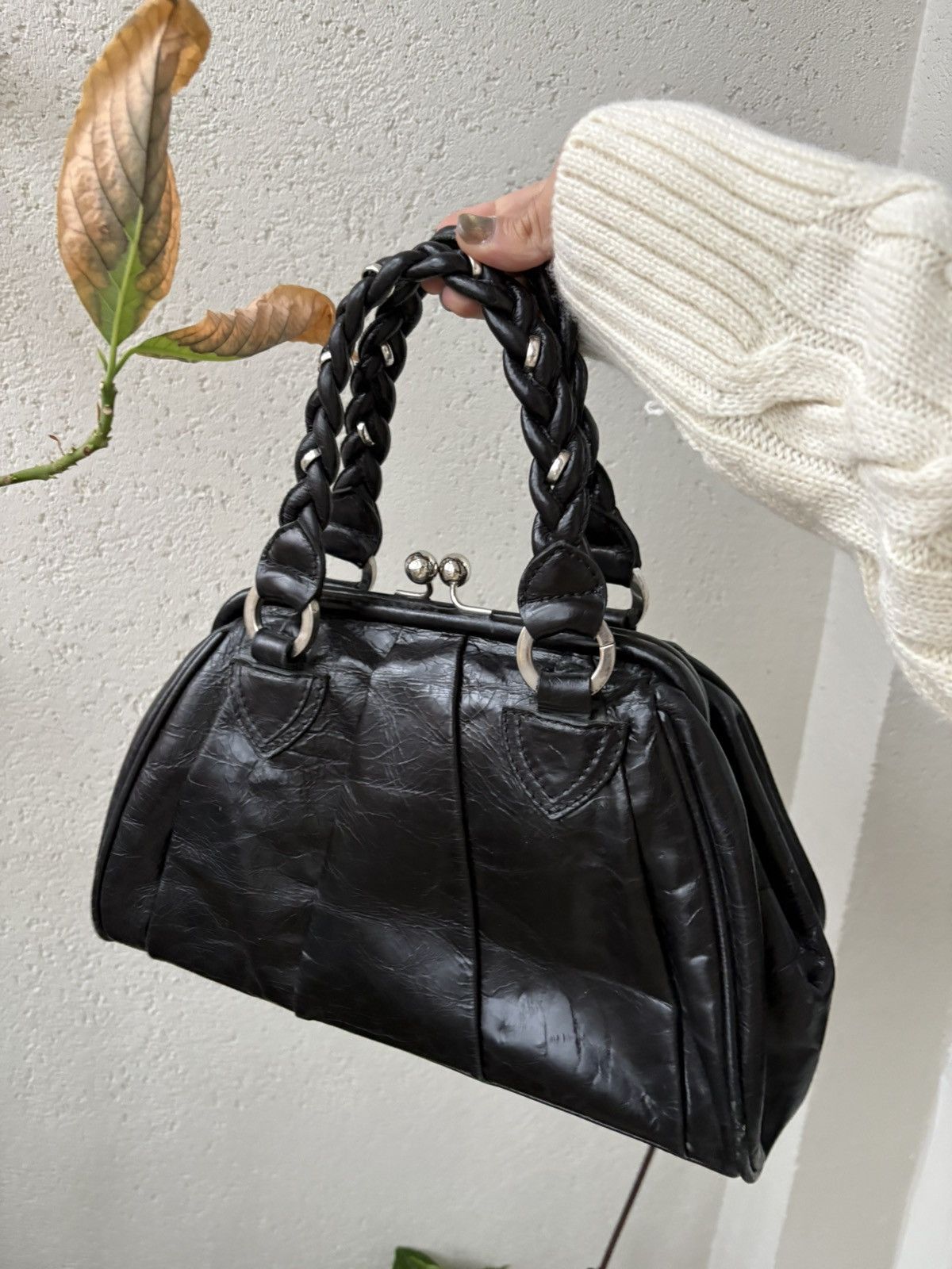 Vintage Vakko leather bag Size ONE SIZE - 15 Thumbnail