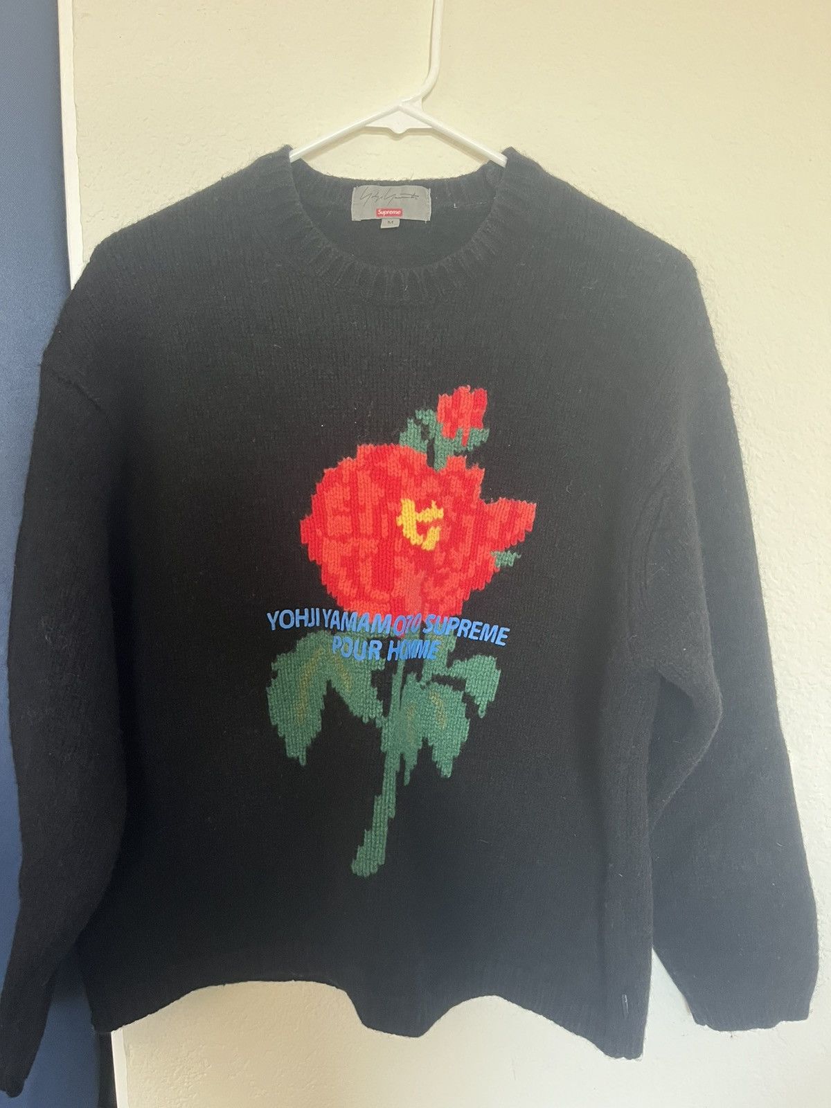 Yohji Yamamoto Supreme Flower | Grailed