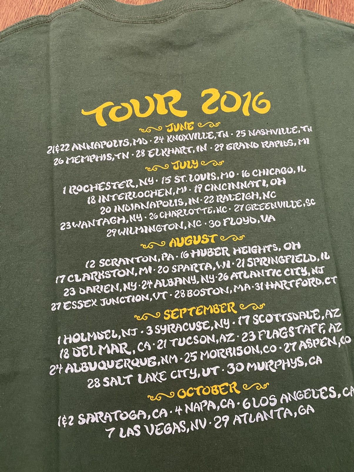 Band Tees × Vintage Gregg allman tour 2016 t-shirt Size US M / EU 48-50 / 2 - 4 Thumbnail
