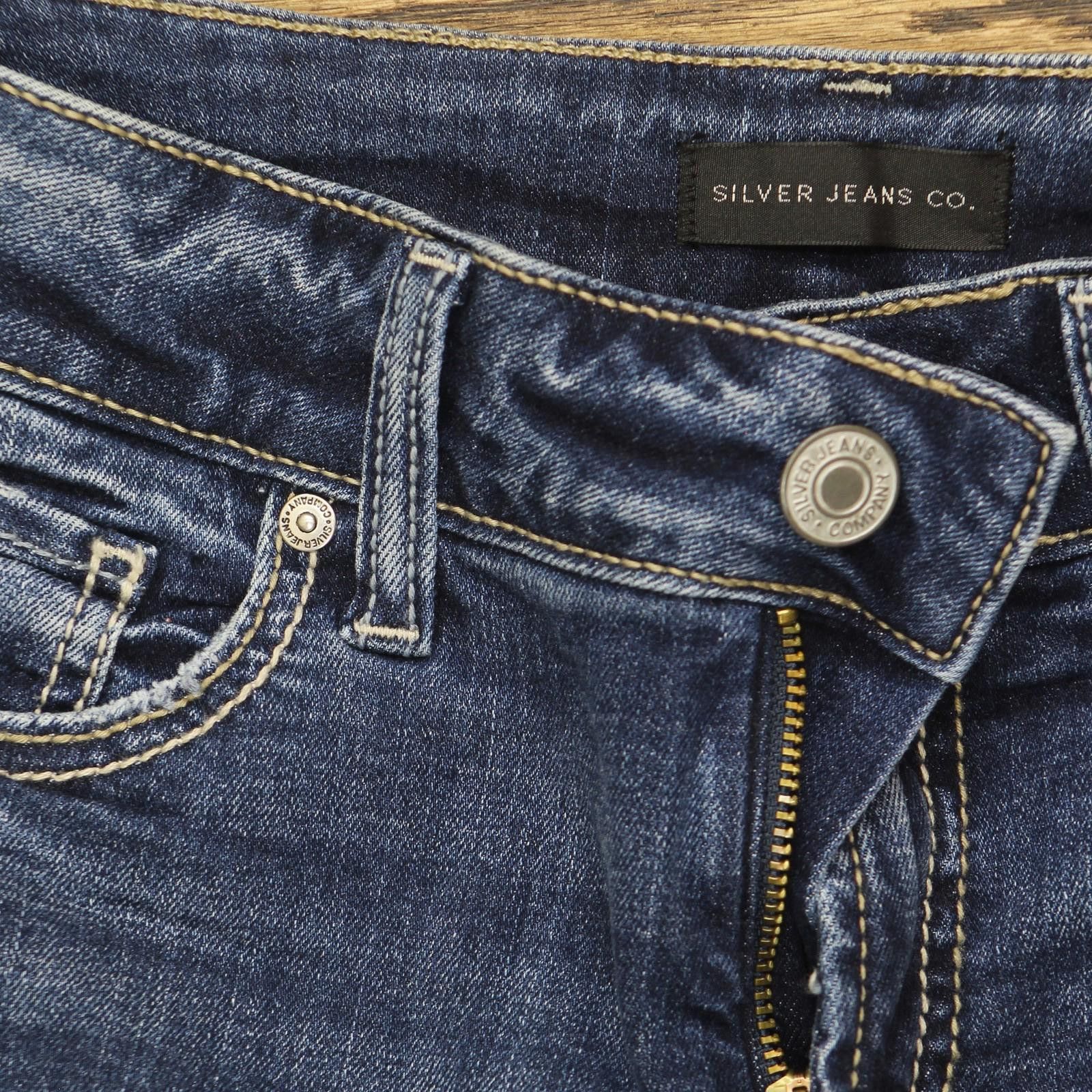 Silver Jeans Co. Nwt Silver Jeans Co. Curvy Fit Bermuda Short Indigo Blue 25 Size 25" / US 0 / IT 36 - 5 Thumbnail