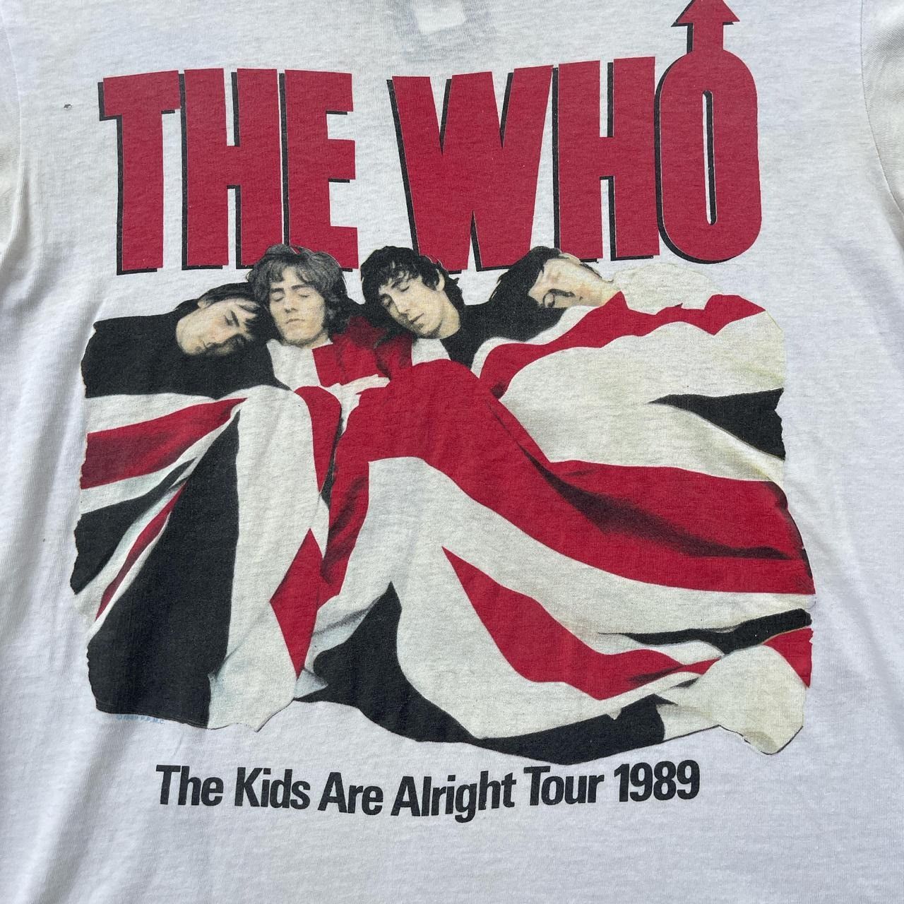 Vintage Vintage 80s the who the kids are alright tour tee Size US XL / EU 56 / 4 - 2 Thumbnail