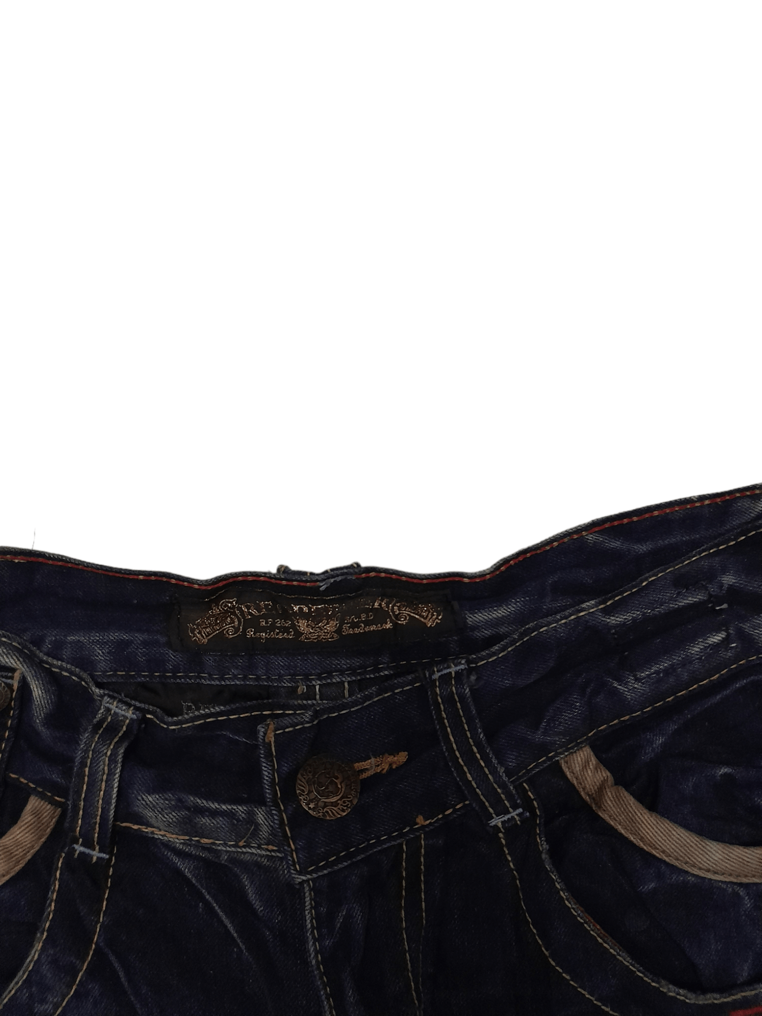Japanese Brand Red Label Red Pepper Gold Edition Flare Denim (F273) W30 Size US 30 / EU 46 - 3 Thumbnail