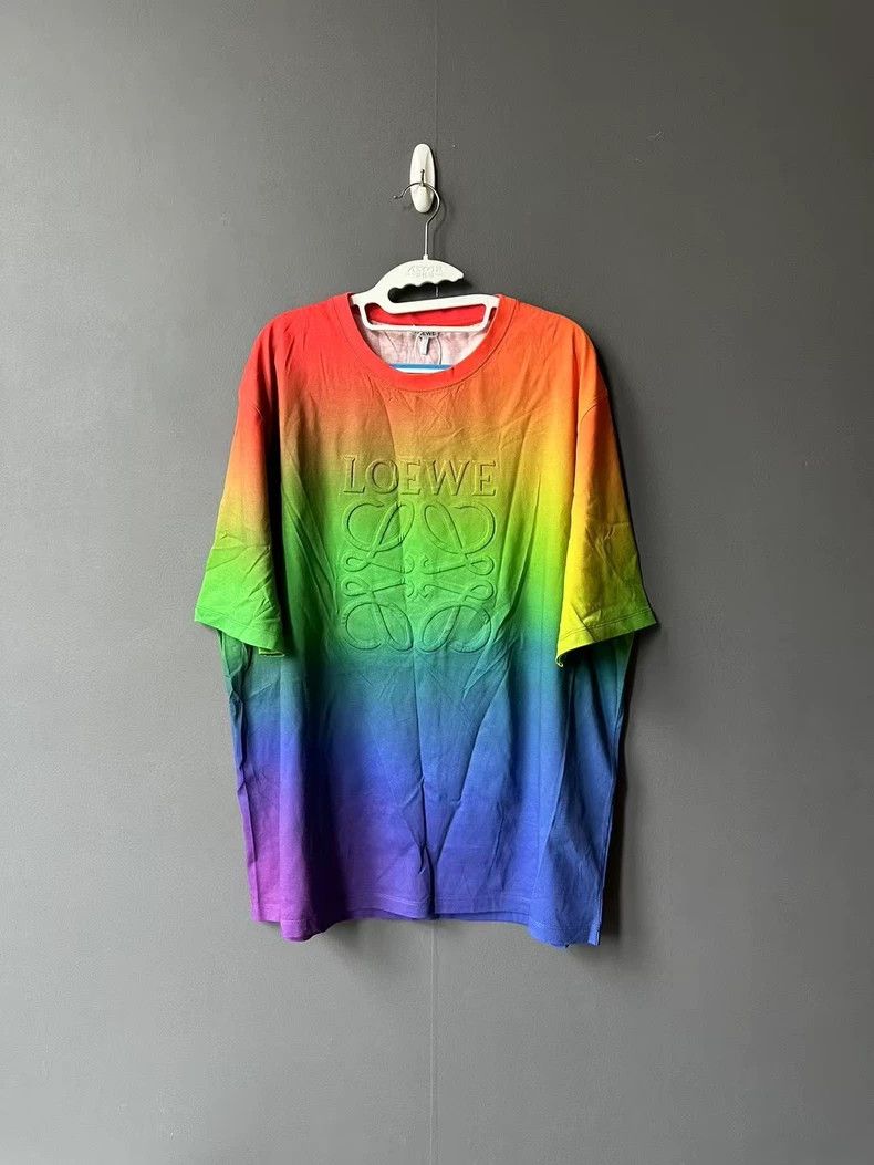 Loewe LOEWE Color gradient short sleeve Size XL / US 12-14 / IT 48-50 - 1 Thumbnail