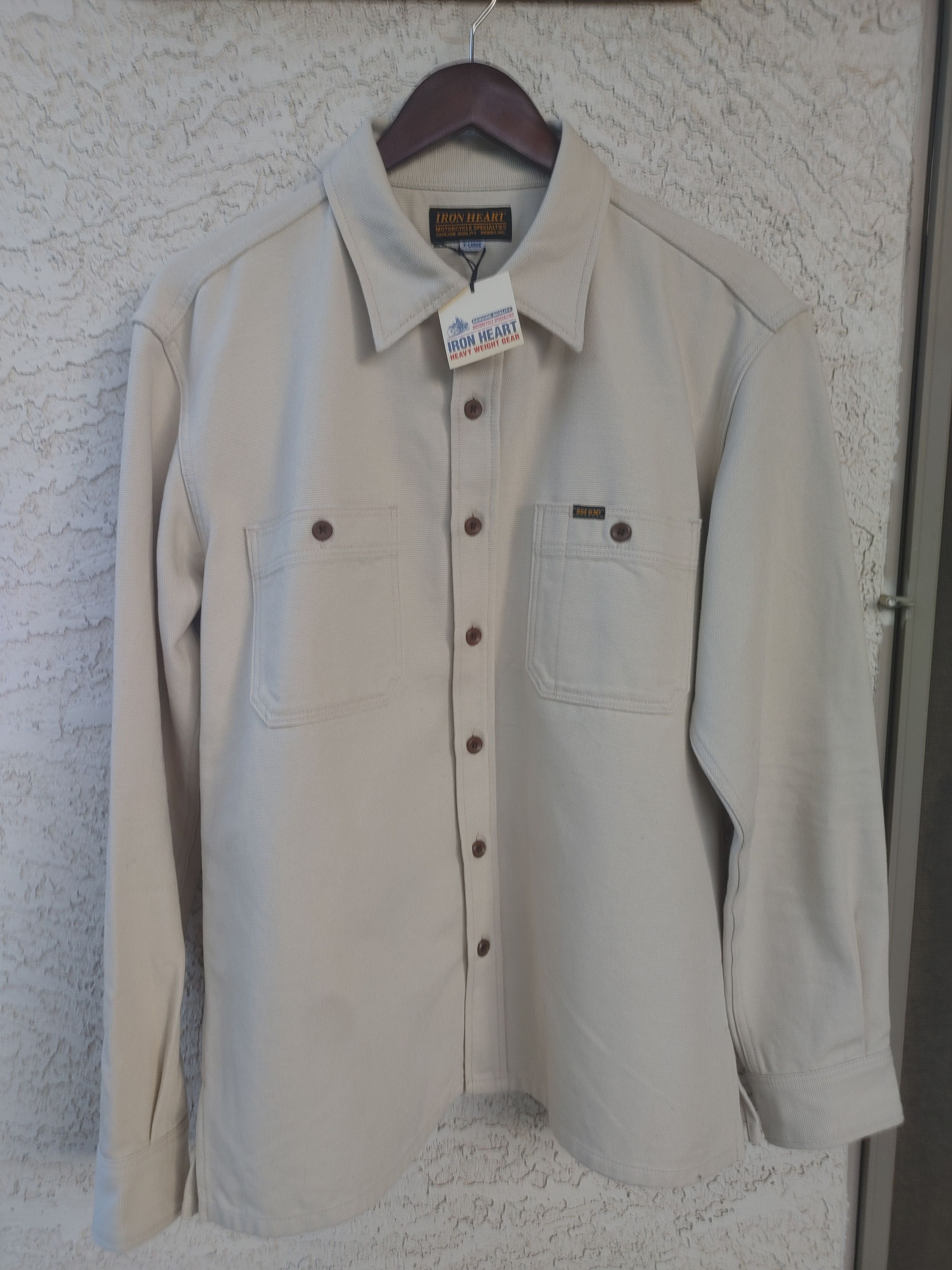 Iron Heart IHSH-423-IVORY Size US XL / EU 56 / 4 - 1 Thumbnail