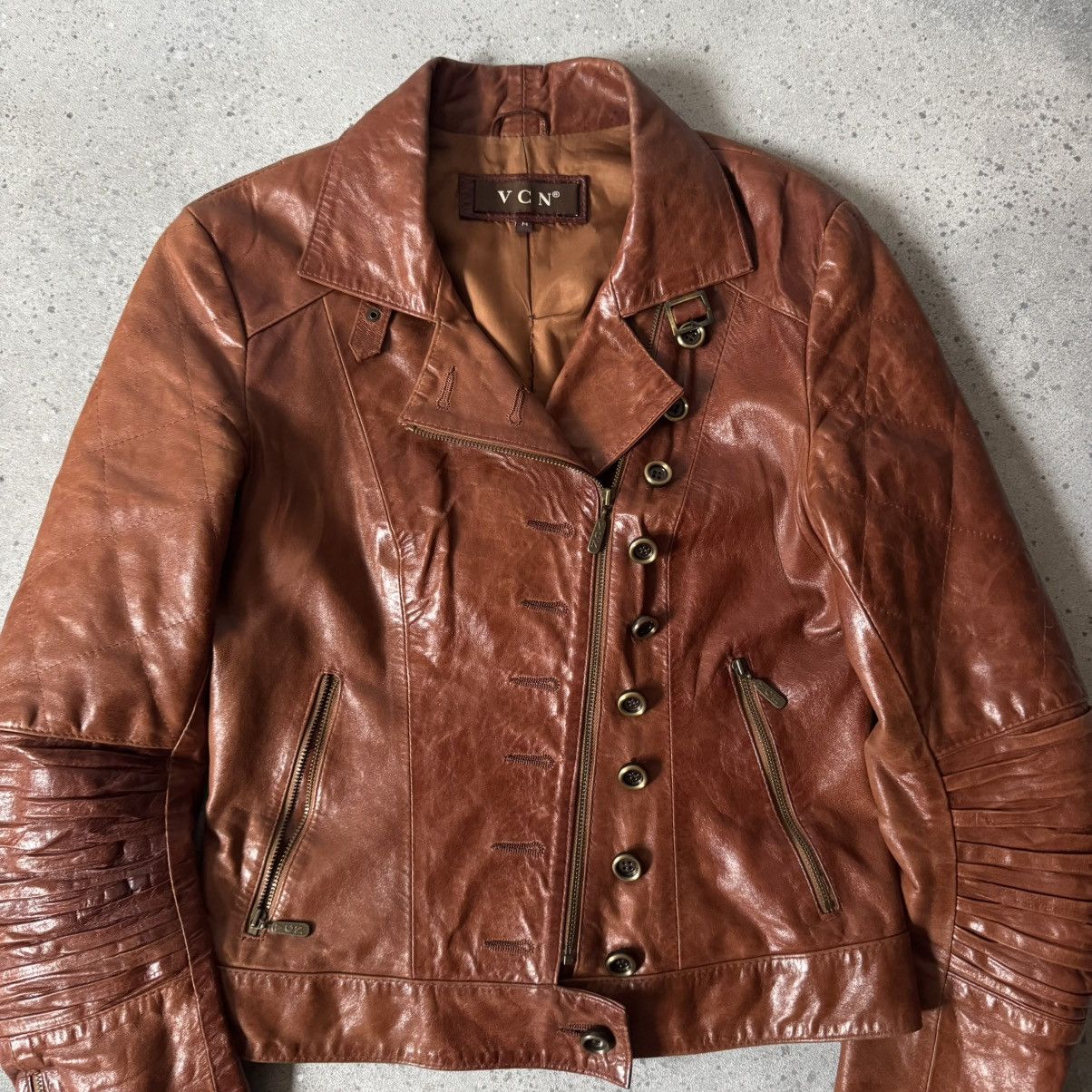 Hysteric Glamour Amazing Vintage Zip Details Leather Jacket Size M / US 6-8 / IT 42-44 - 10 Thumbnail