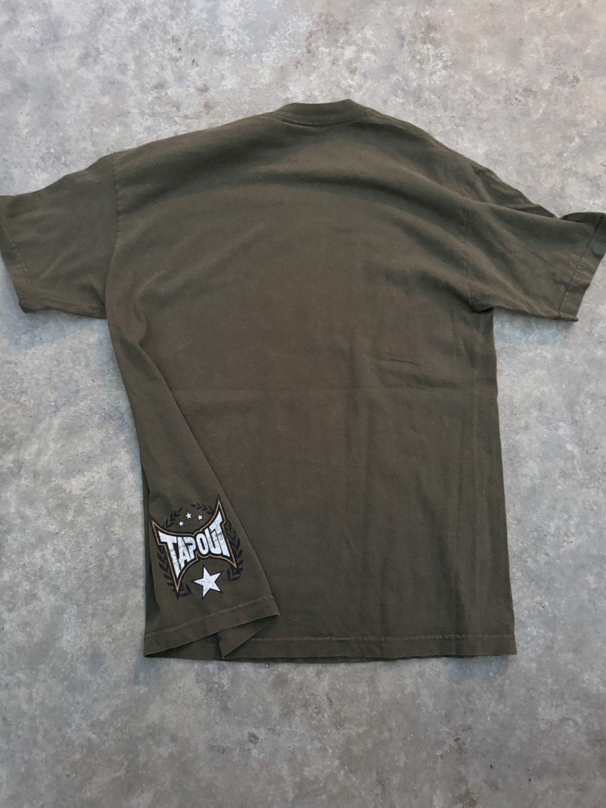 Tapout Tapout Army Green Color Y2k Tee Size US L / EU 52-54 / 3 - 3 Thumbnail