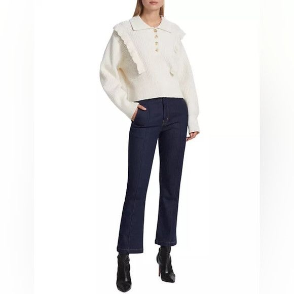 Derek Lam 10 Crosby Derek Lam IO Crosby Denim Hudson Jeans Size 23 NWT Size 23" - 3 Thumbnail