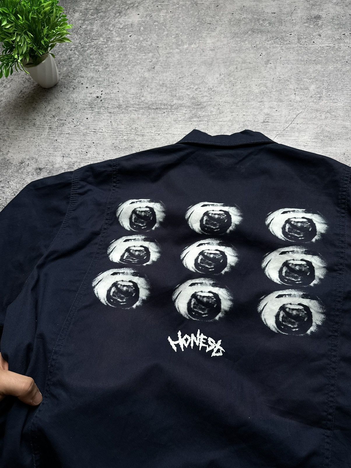 Vintage Vintage 90s Honest Hunan Made Work Travis Y2K Jacket Size US L / EU 52-54 / 3 - 7 Thumbnail