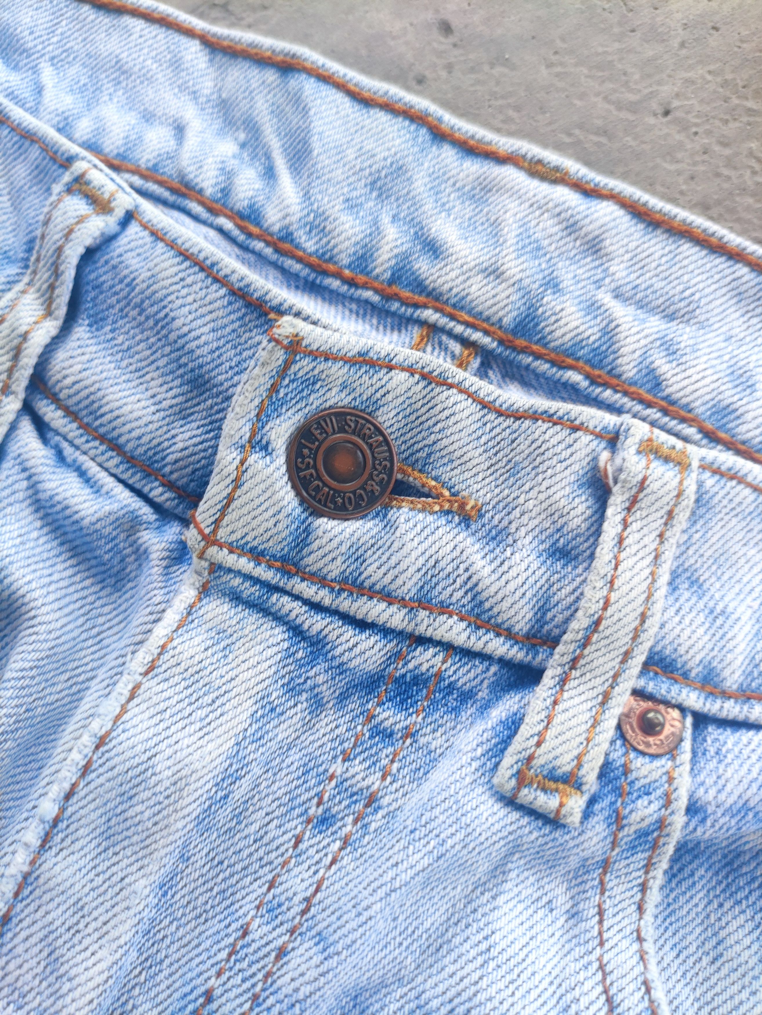 Levi's Vintage Levi's Denim Distress Faded Pants W32 Size US 32 / EU 48 - 5 Thumbnail
